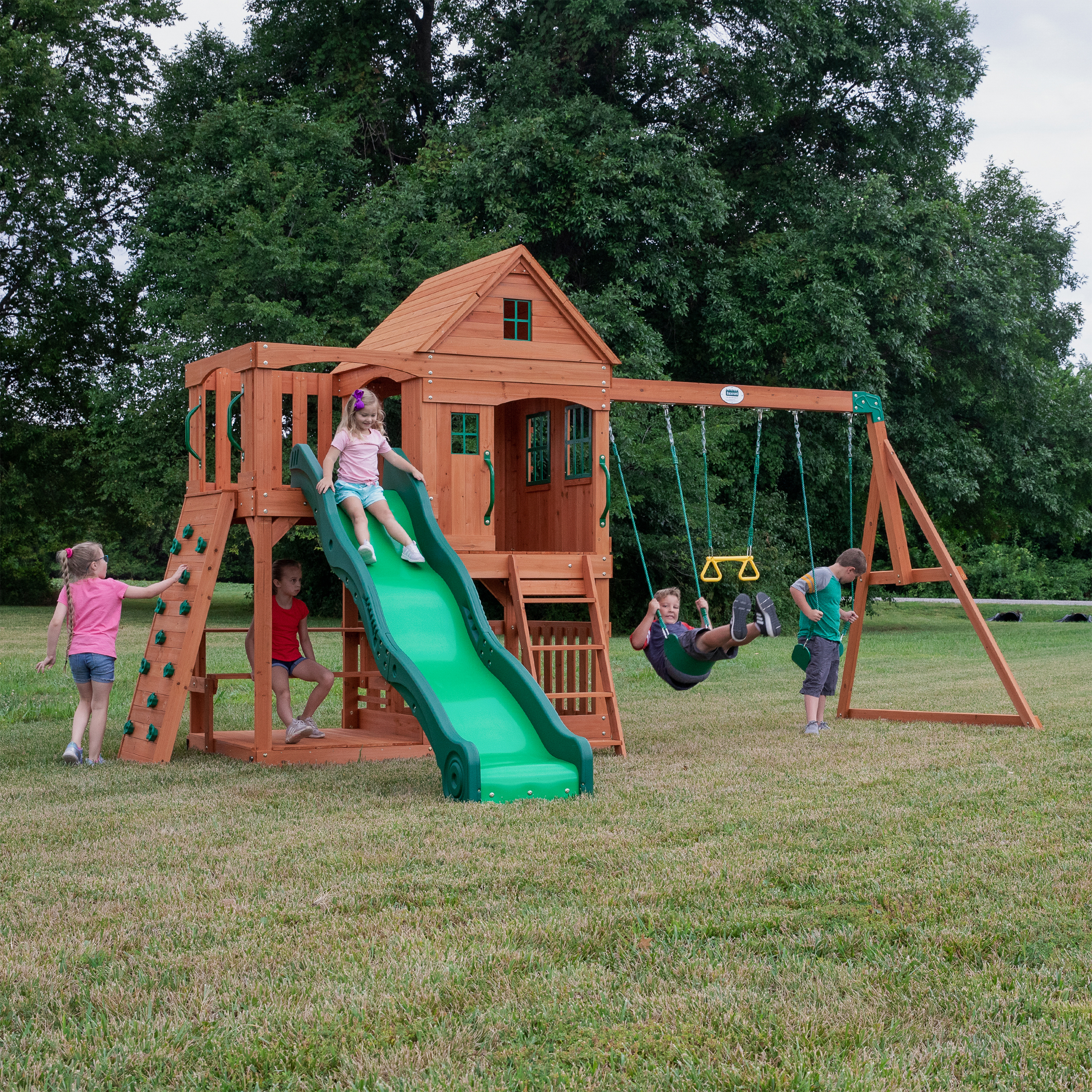 Backyard Discovery Hill Crest Climbing Frame