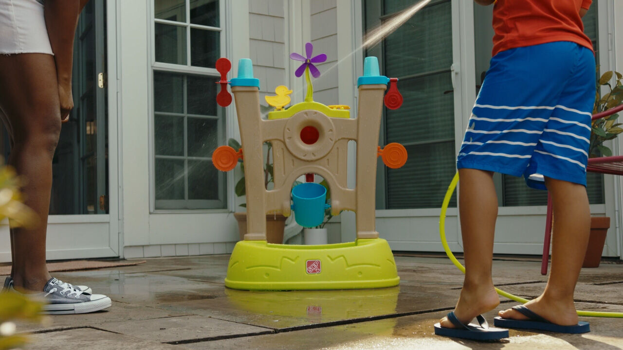 Thumbnail Step2 Waterpark Arcade - Buitenspelen met waterspeelgoed