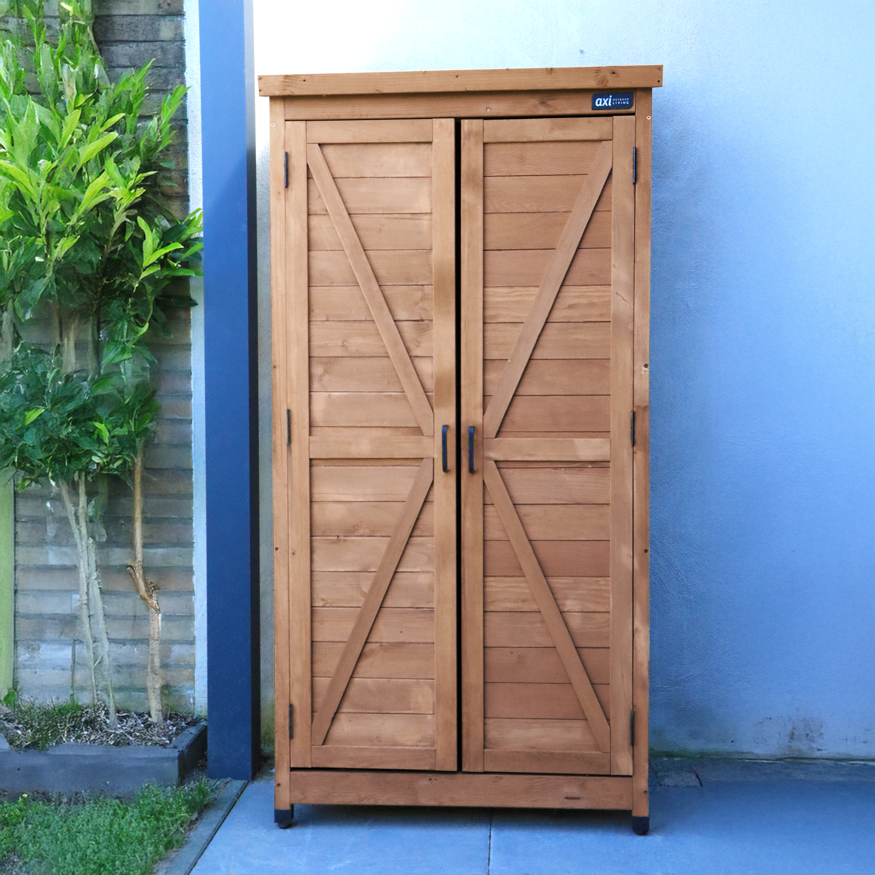 AXI Hugo Storage Cabinet Coffee Brown