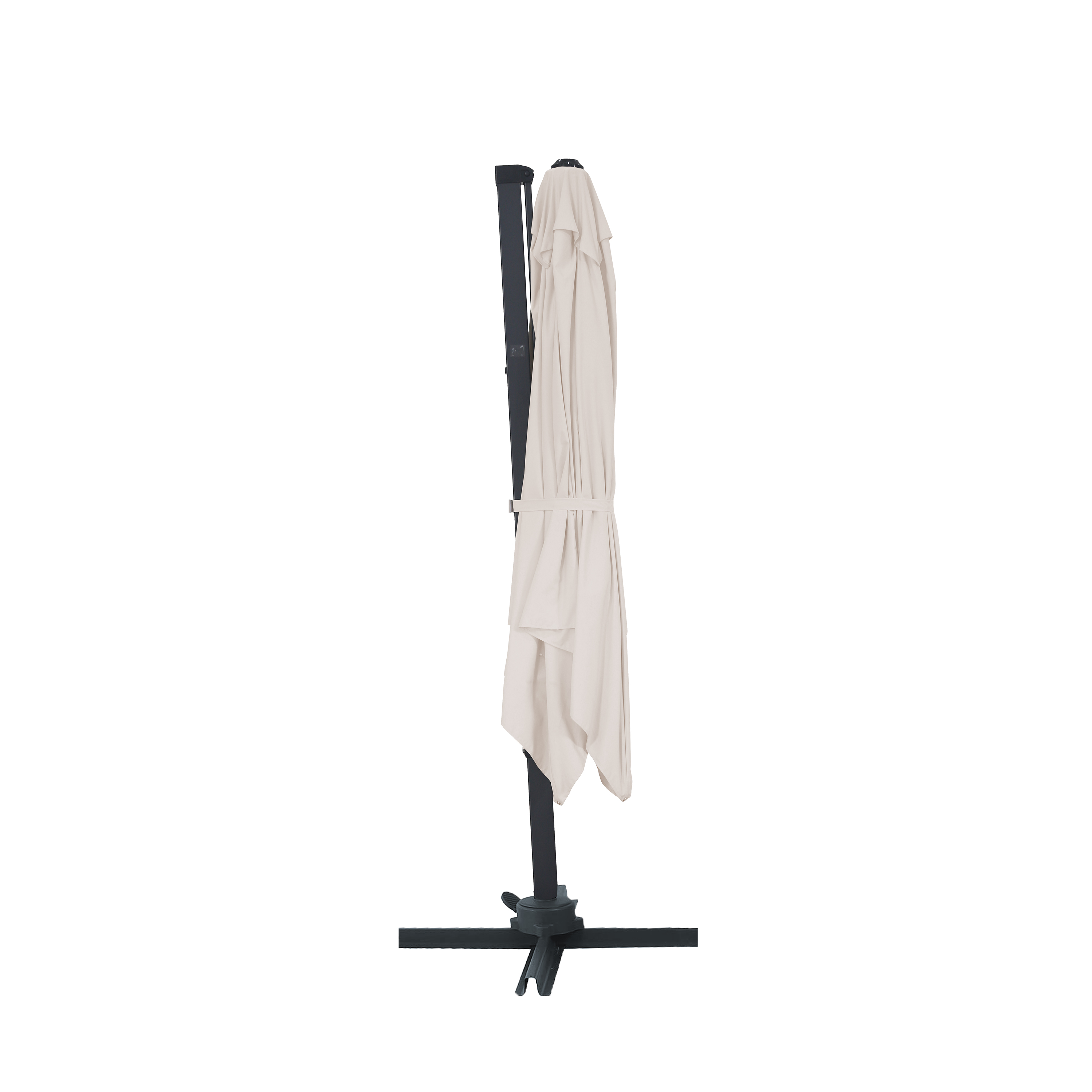 AXI Alina Cantilever Parasol 300x300cm Anthracite/Beige