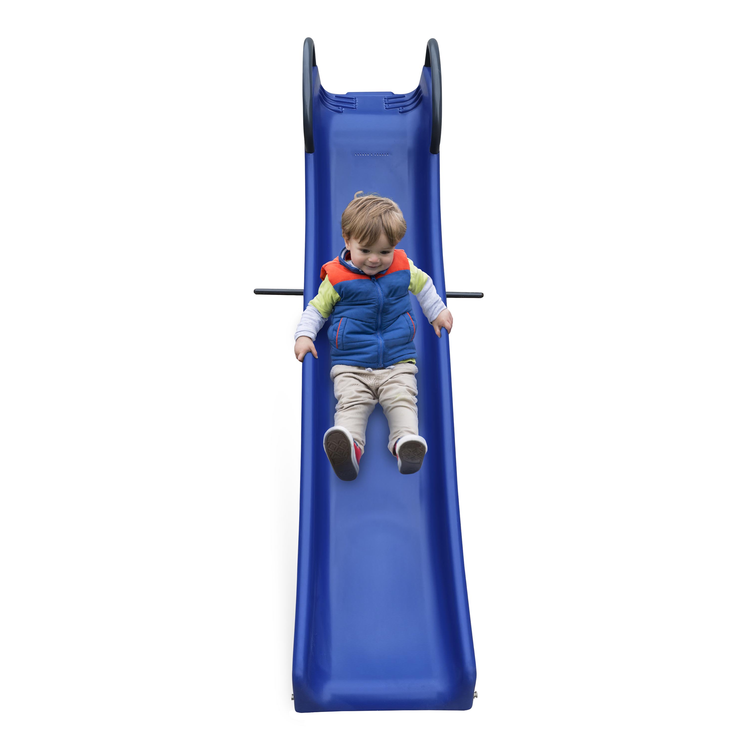 AXI Freestanding Slide with water connection 180cm - Blue/Anthracite