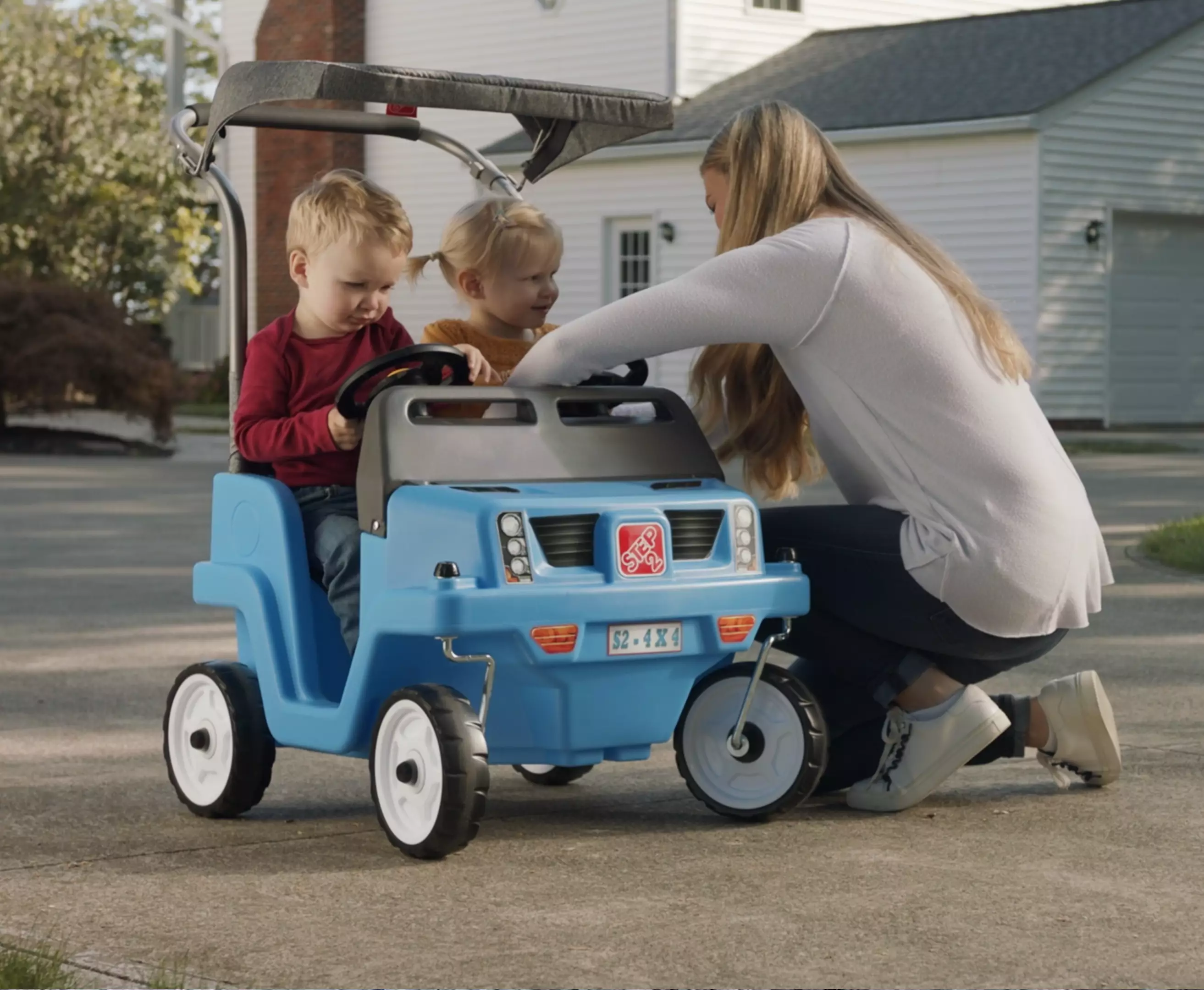 Step2 Side-By-Side Push Around SUV Loopauto - Duwauto