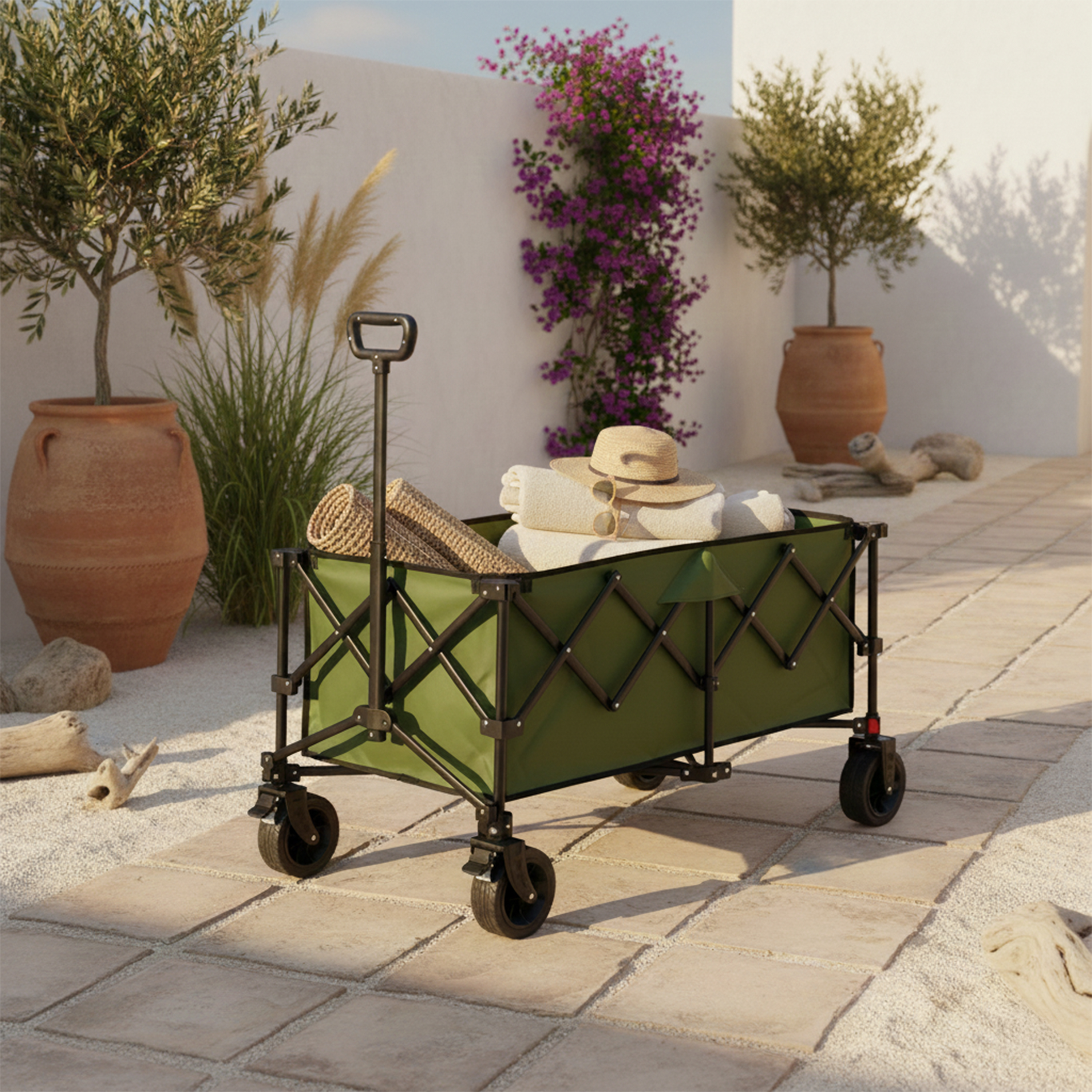 AXI SB141 Foldable Beach Wagon XL - Green