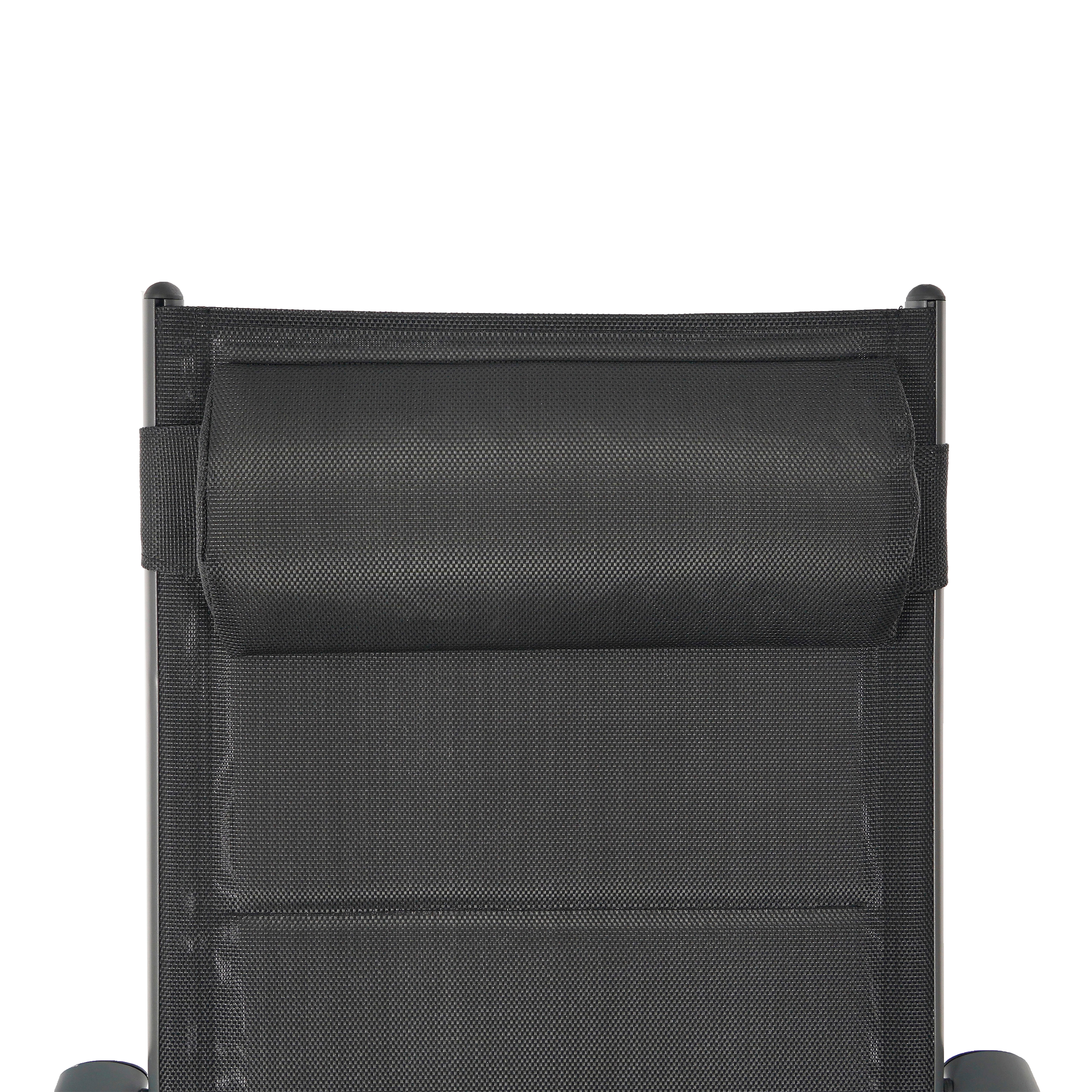 AXI Mack Camping Chair Anthracite/Black – Set 2 pieces