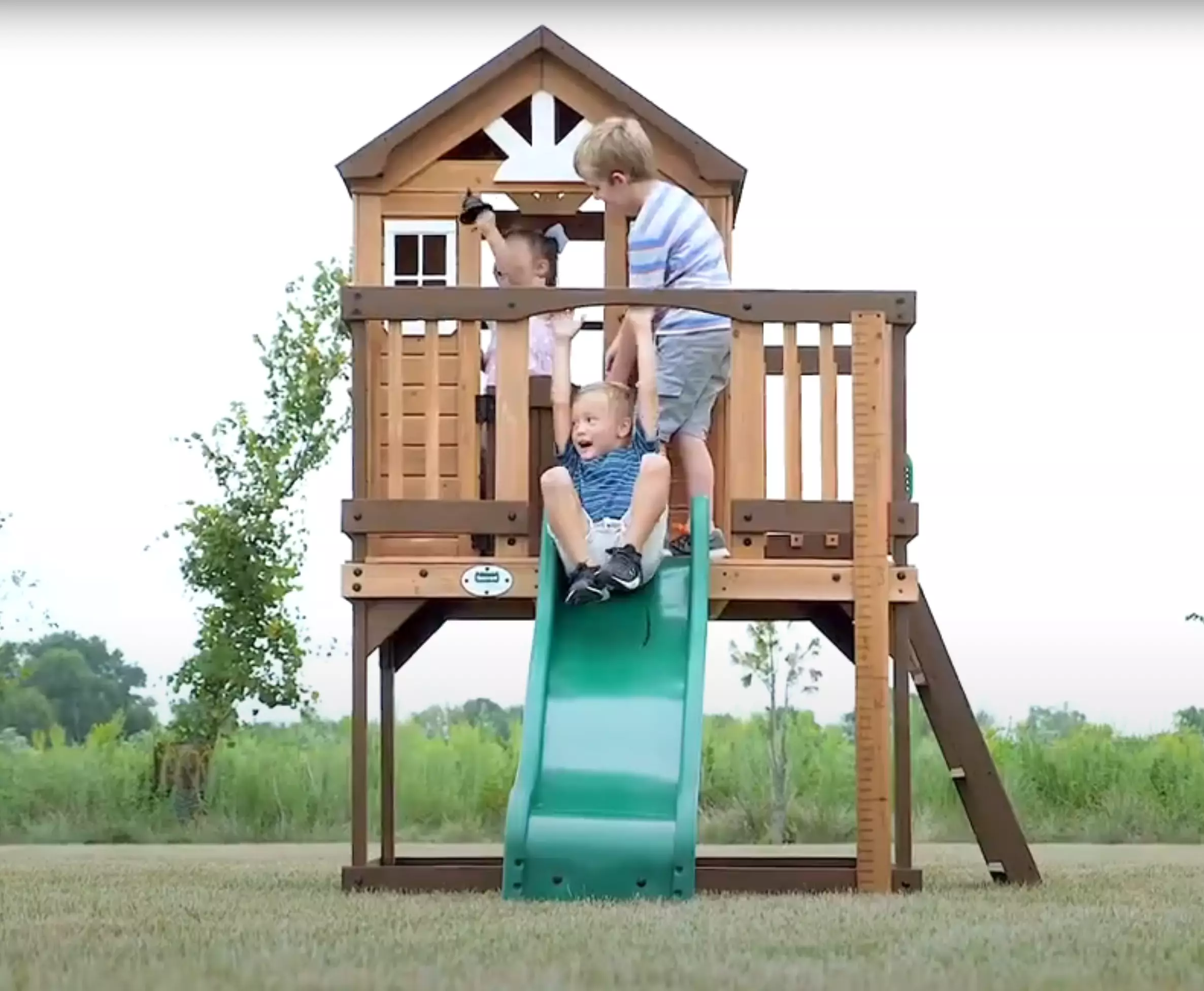 Thumbnail Backyard Discovery Echo Height Speelhuis