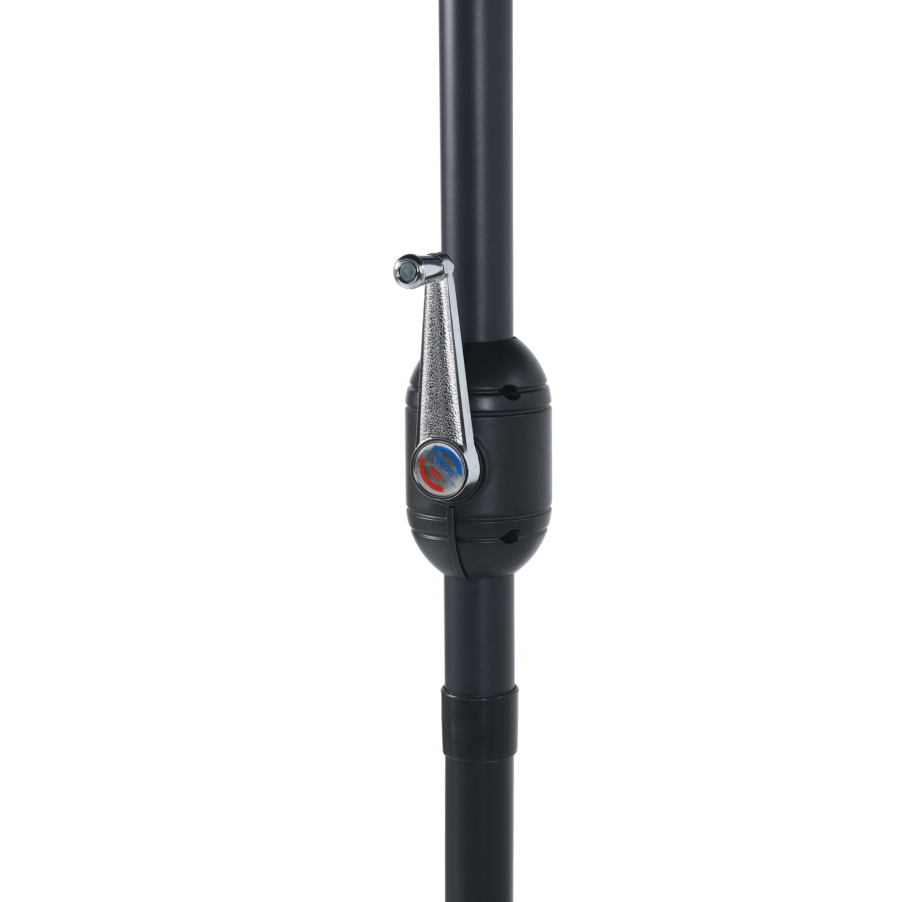 AXI Noor Centre Pole Parasol Ø 300cm Anthracite/Grey