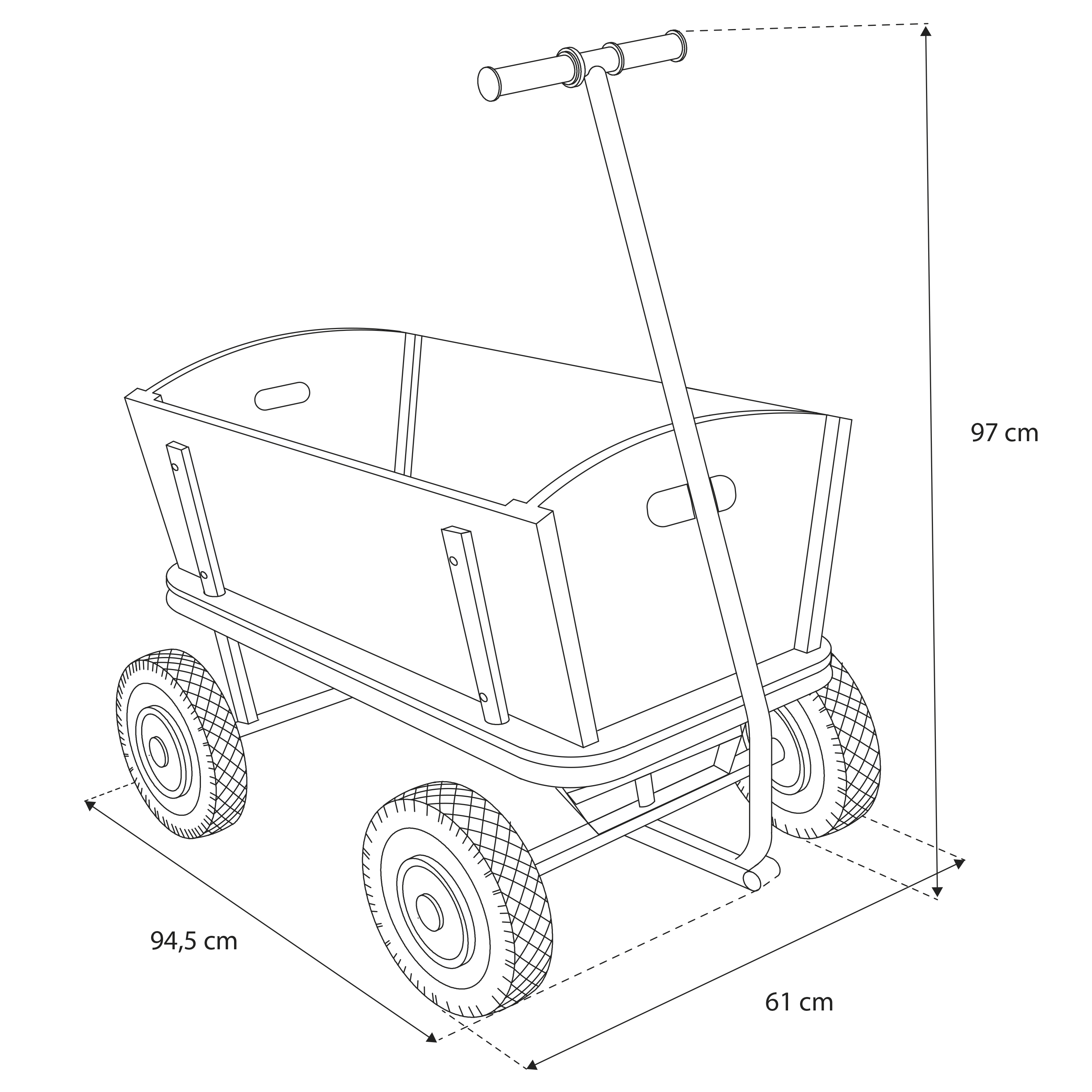 Sunny Billy Beach Wagon Anthracite