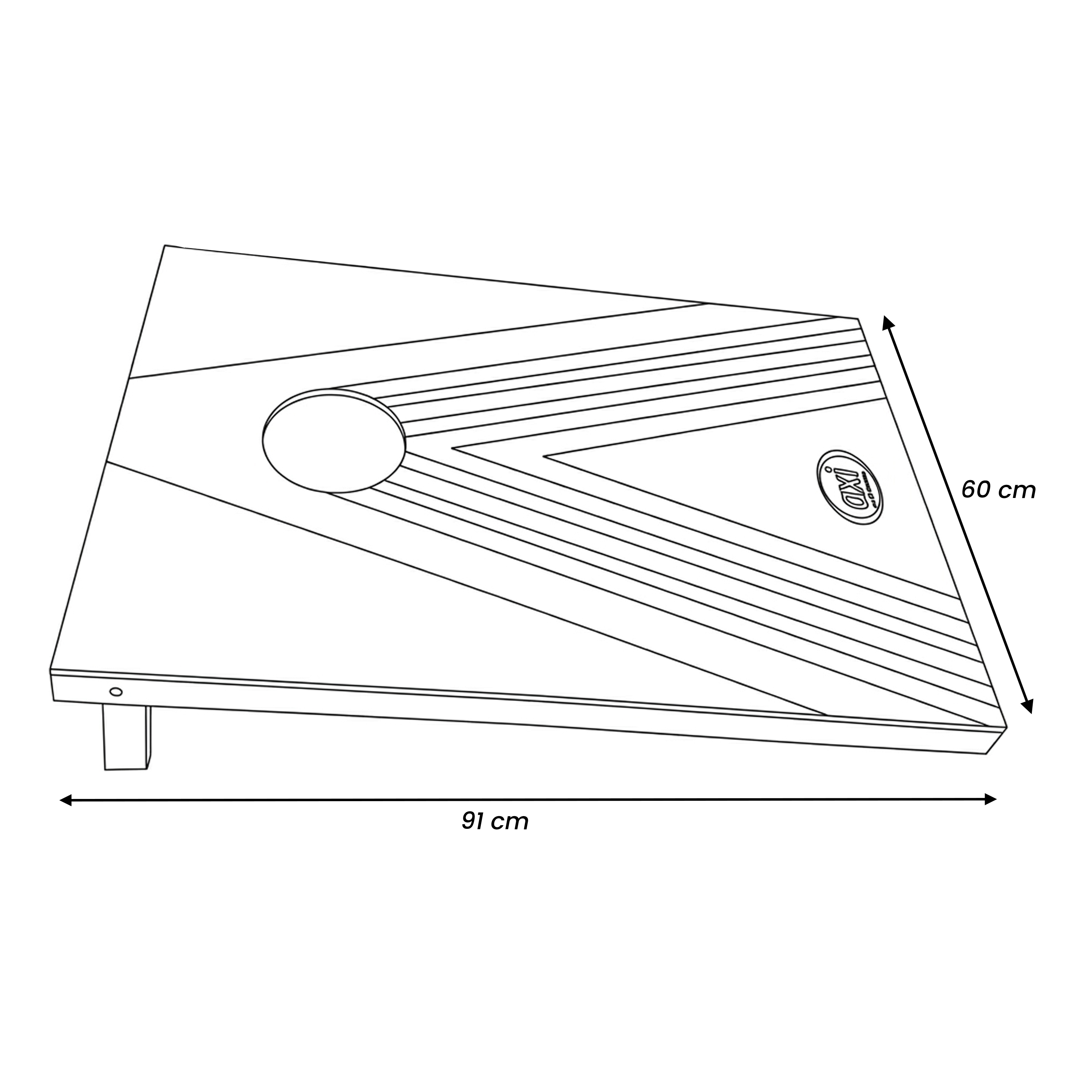 AXI Cornhole Set Plus 2 Boards 91x60 cm