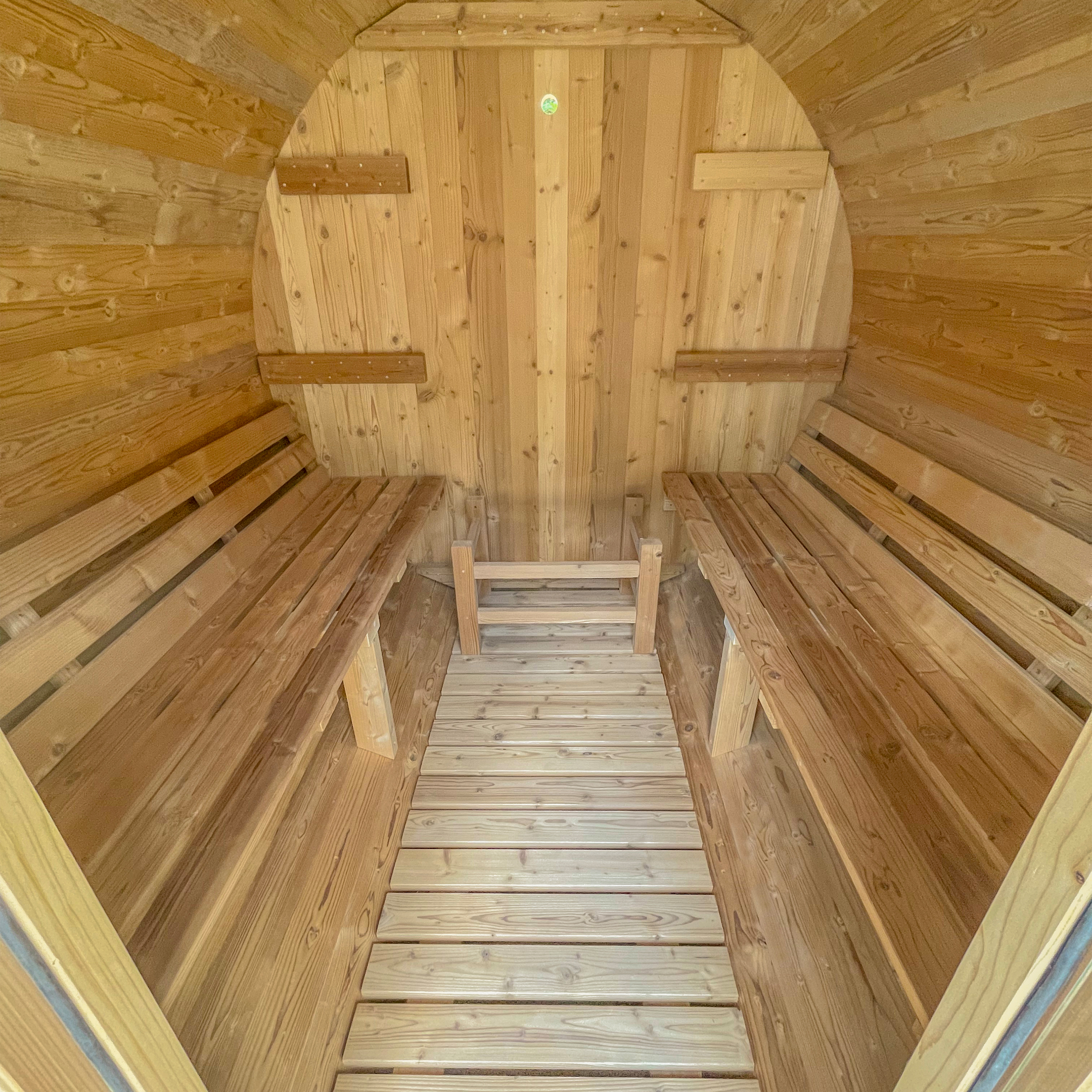 AXI Barrel Outdoor Sauna Thermowood 4-6 Persons - excl. Sauna Heater