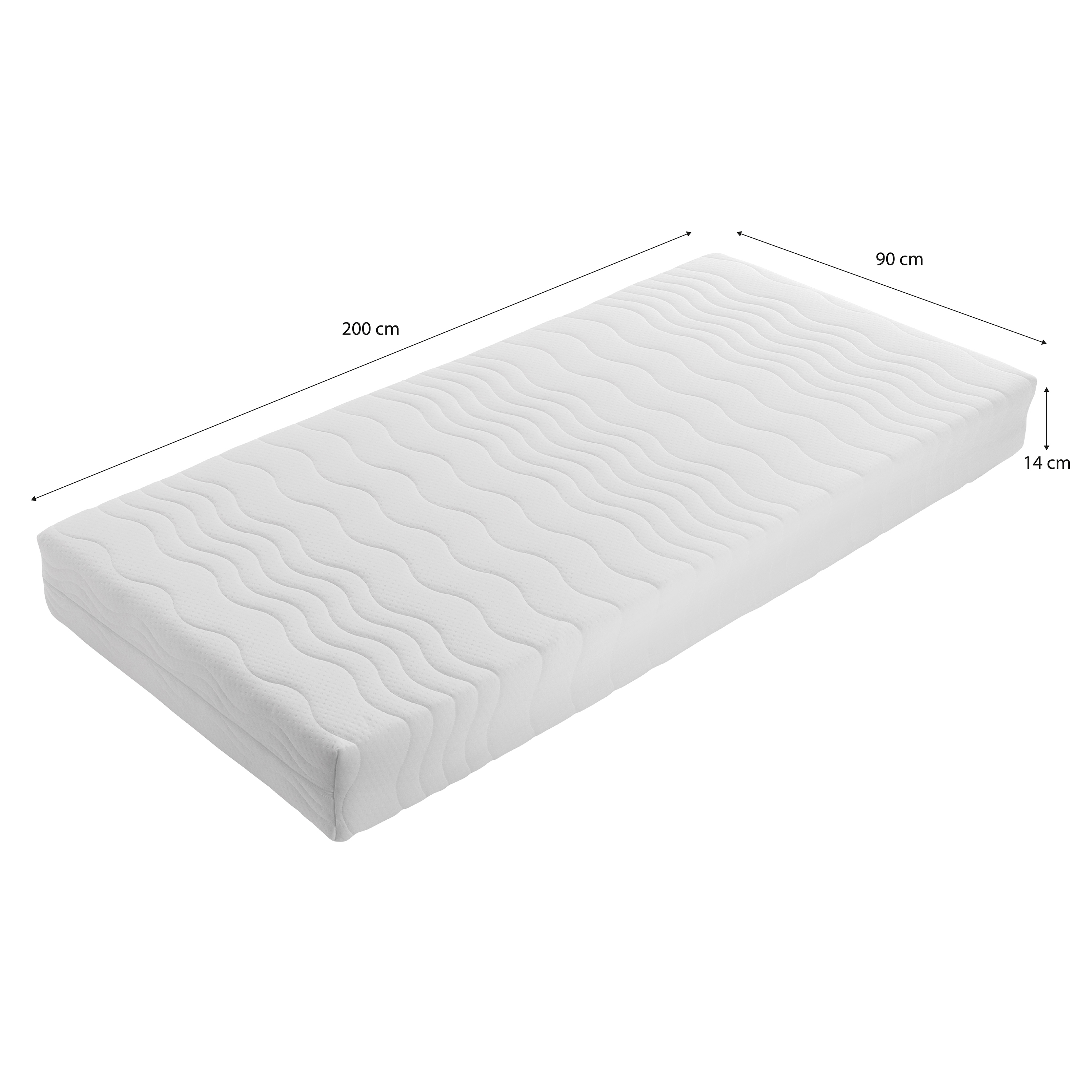 Sunny Hybrid Mattress 90 x 200 x 14 cm