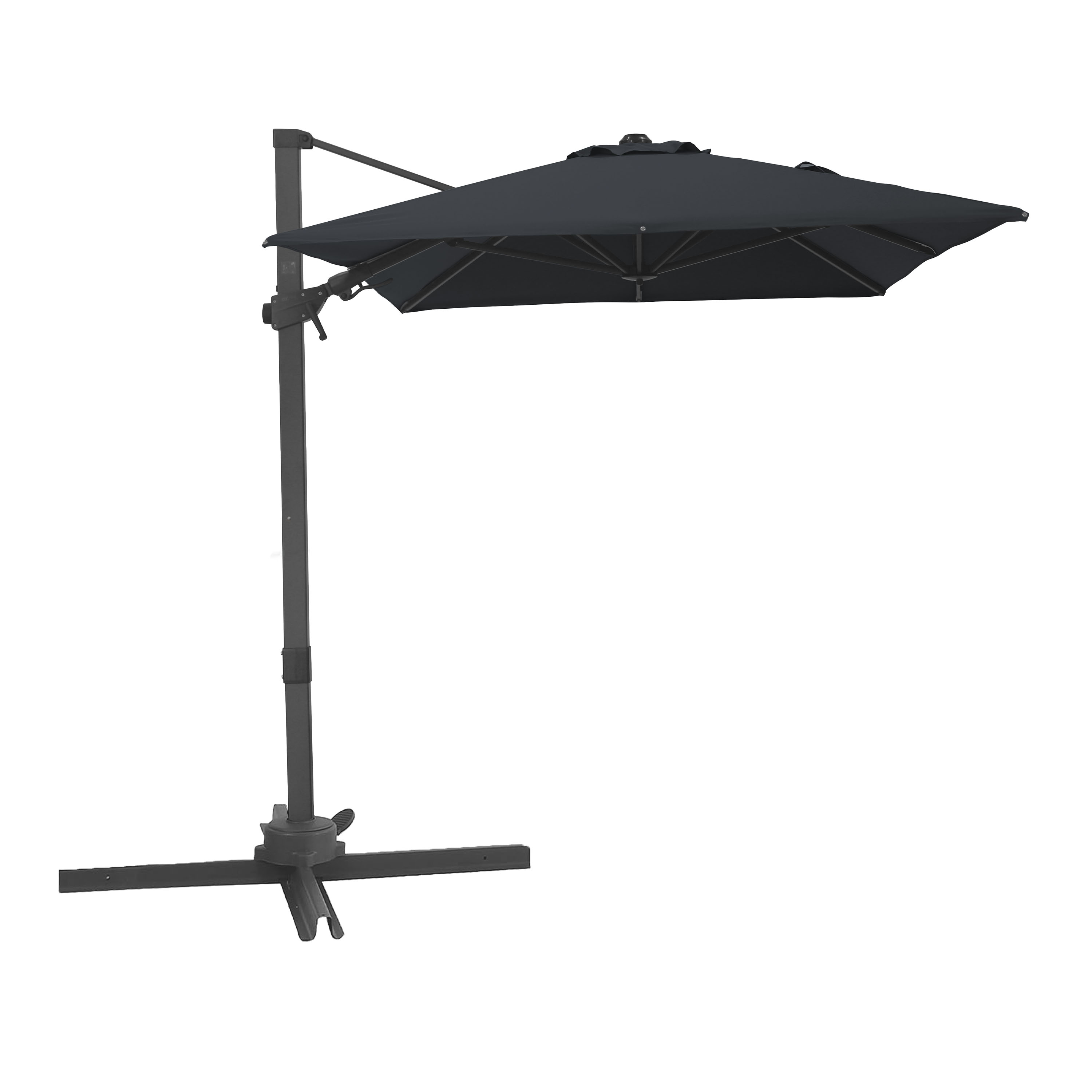 AXI Nyra Cantilever Parasol 200x300 cm Anthracite/Grey