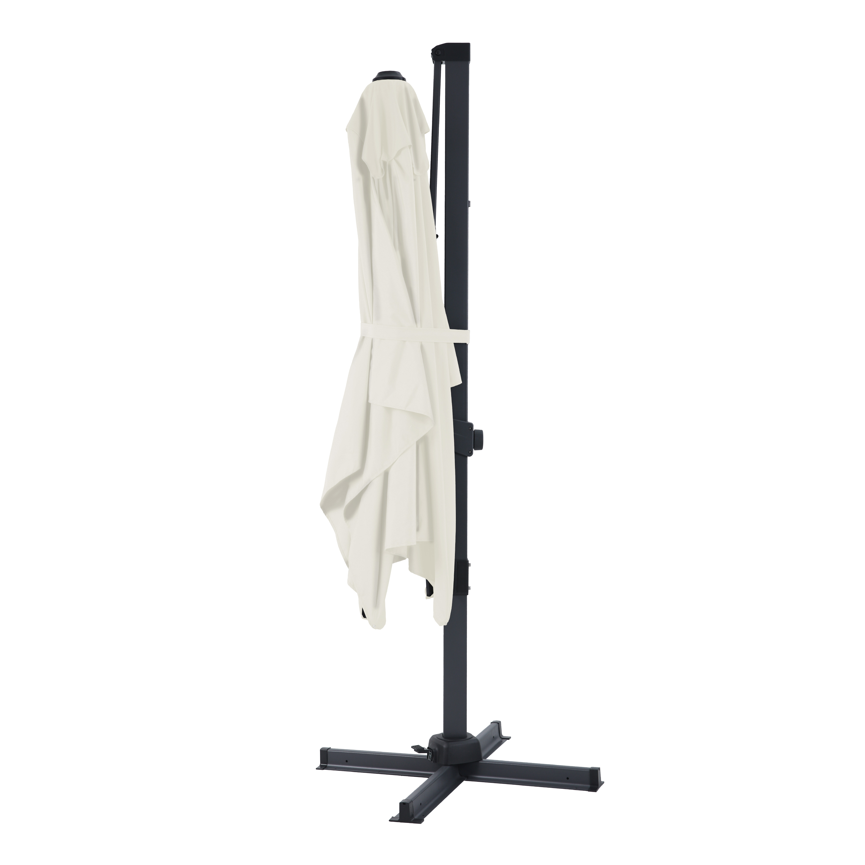AXI Milad Premium Cantilever Parasol 200x300cm - Grey/Beige
