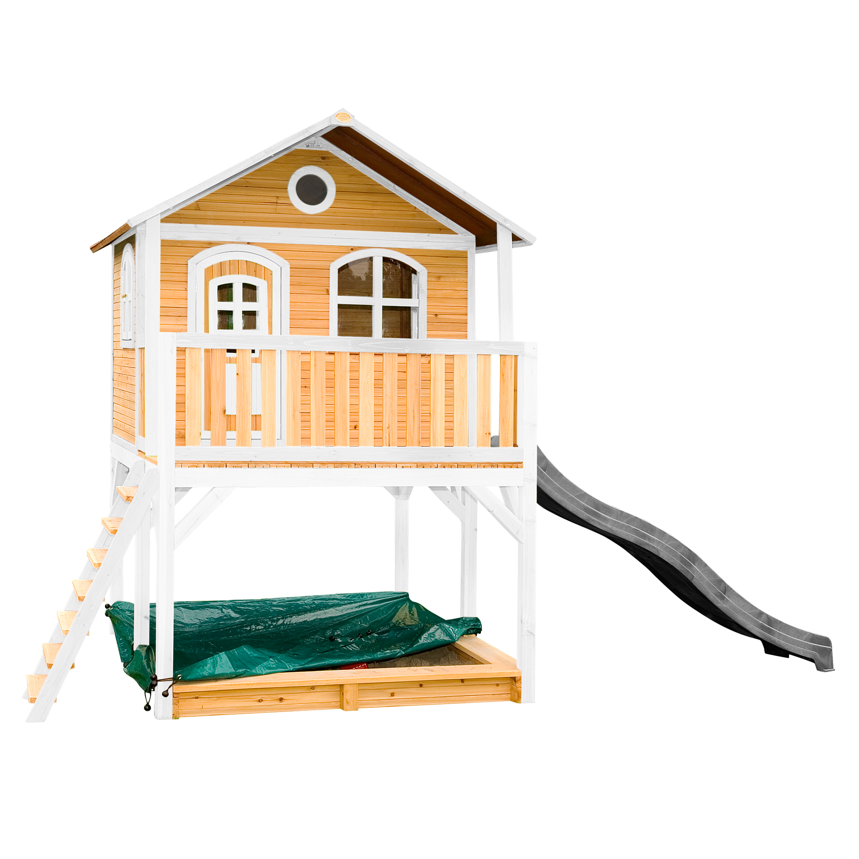 AXI Marc Playhouse Brown/White - Grey Slide
