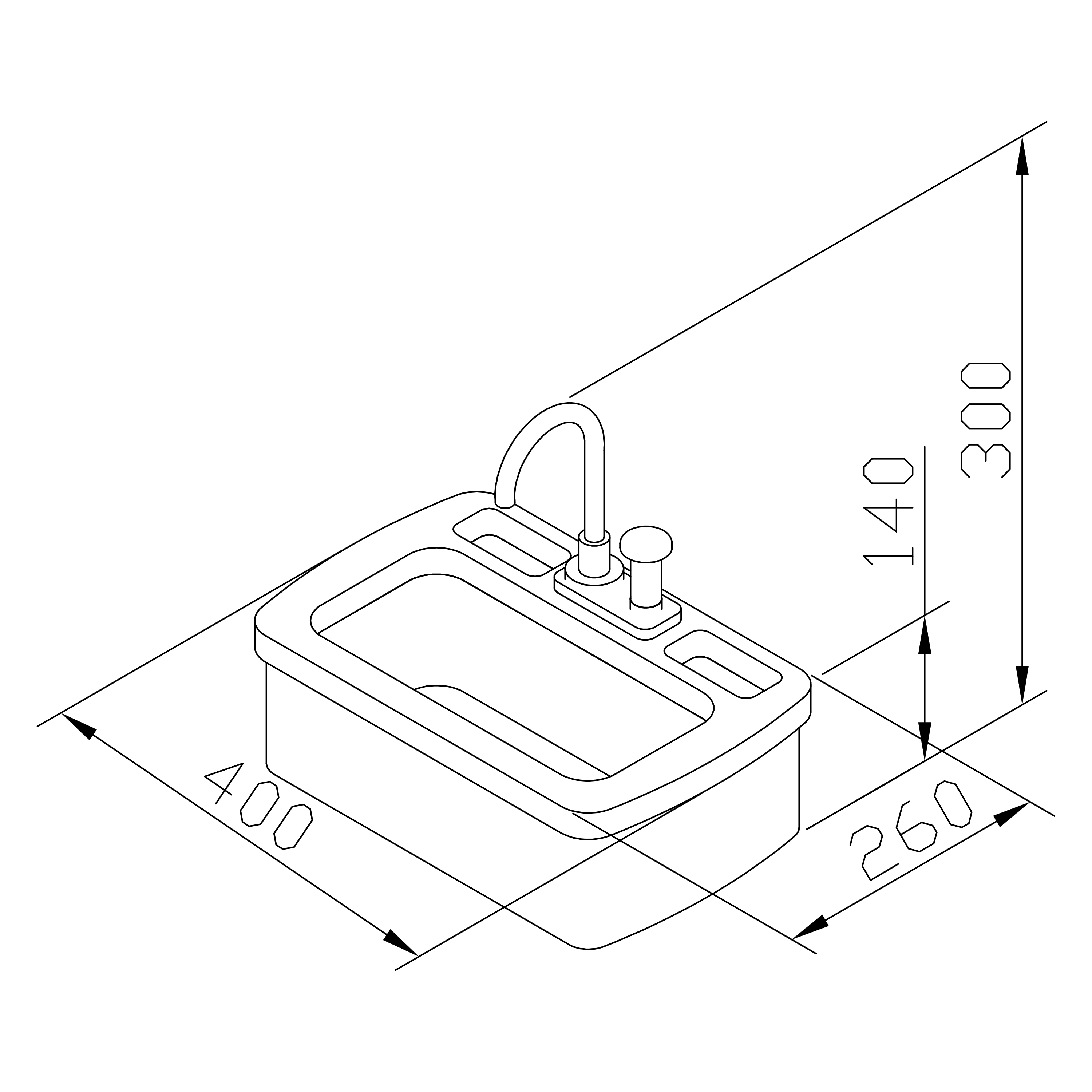 AXI Play Kitchen Sink with accessories