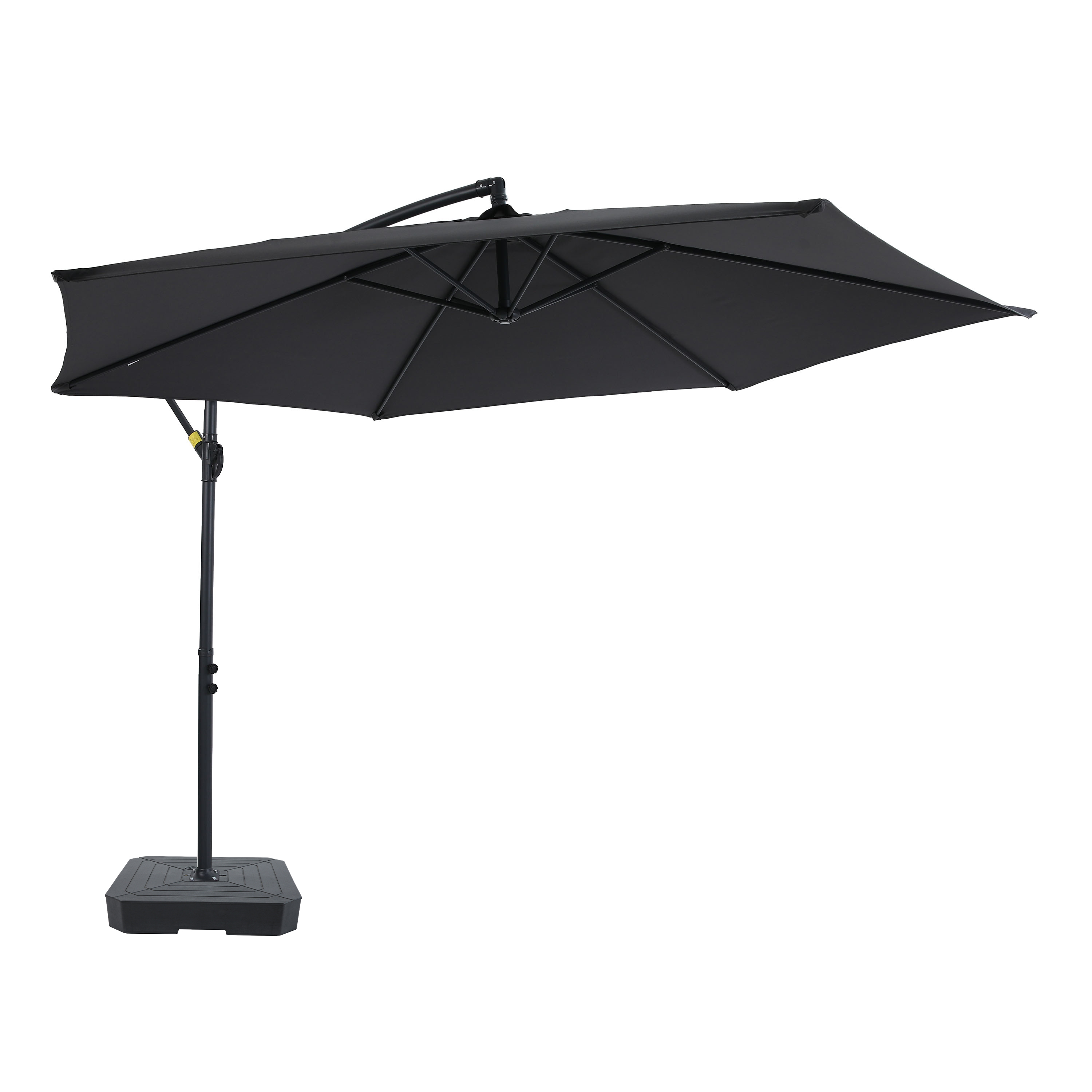 AXI Dion Cantilever Parasol Ø 300cm incl. parasol base Anthracite/Grey