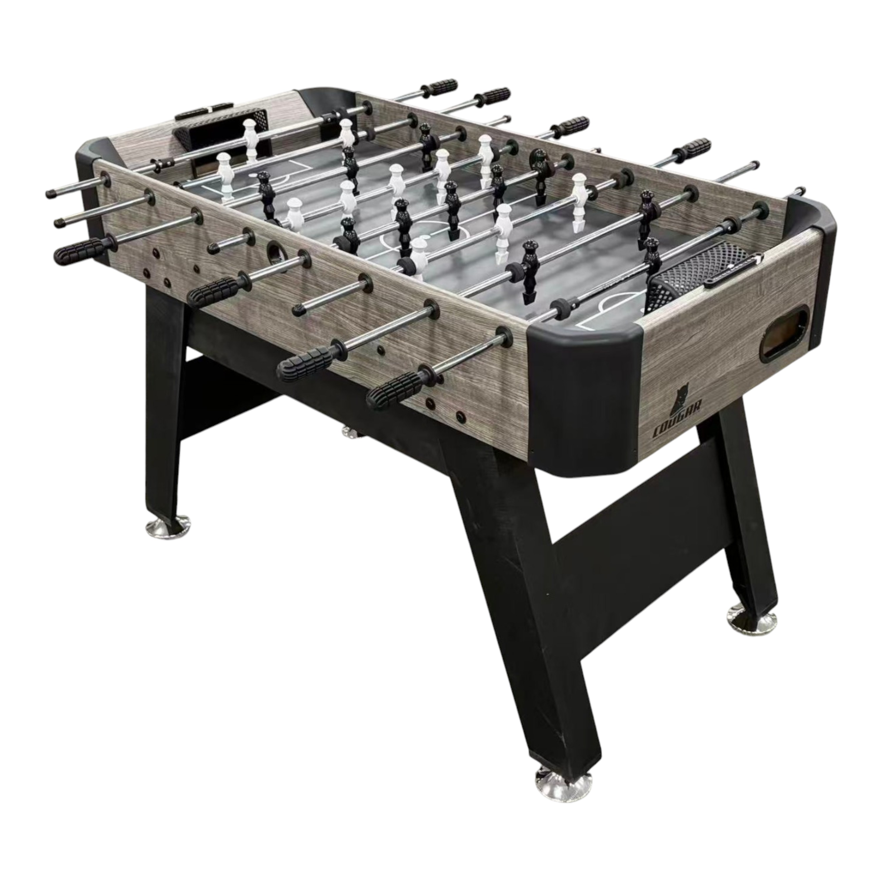 Cougar Striker Football Table Oak/Black