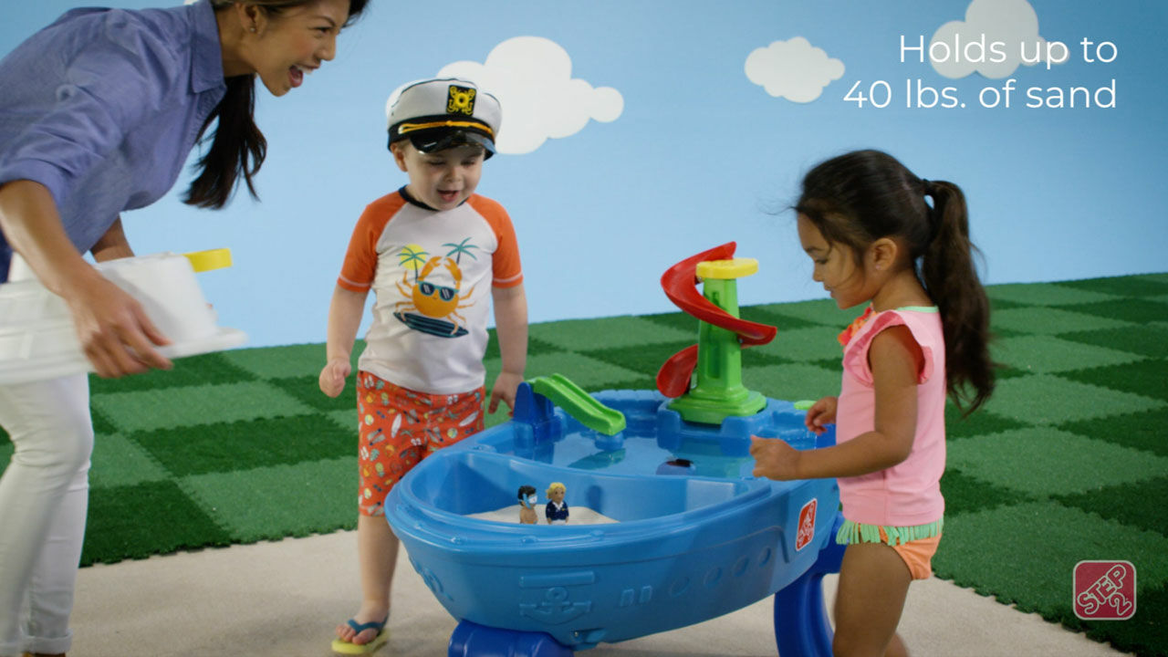 Thumbnail Step2 Fiesta Cruise Zand & Watertafel - Buitenspelen met waterspeelgoed