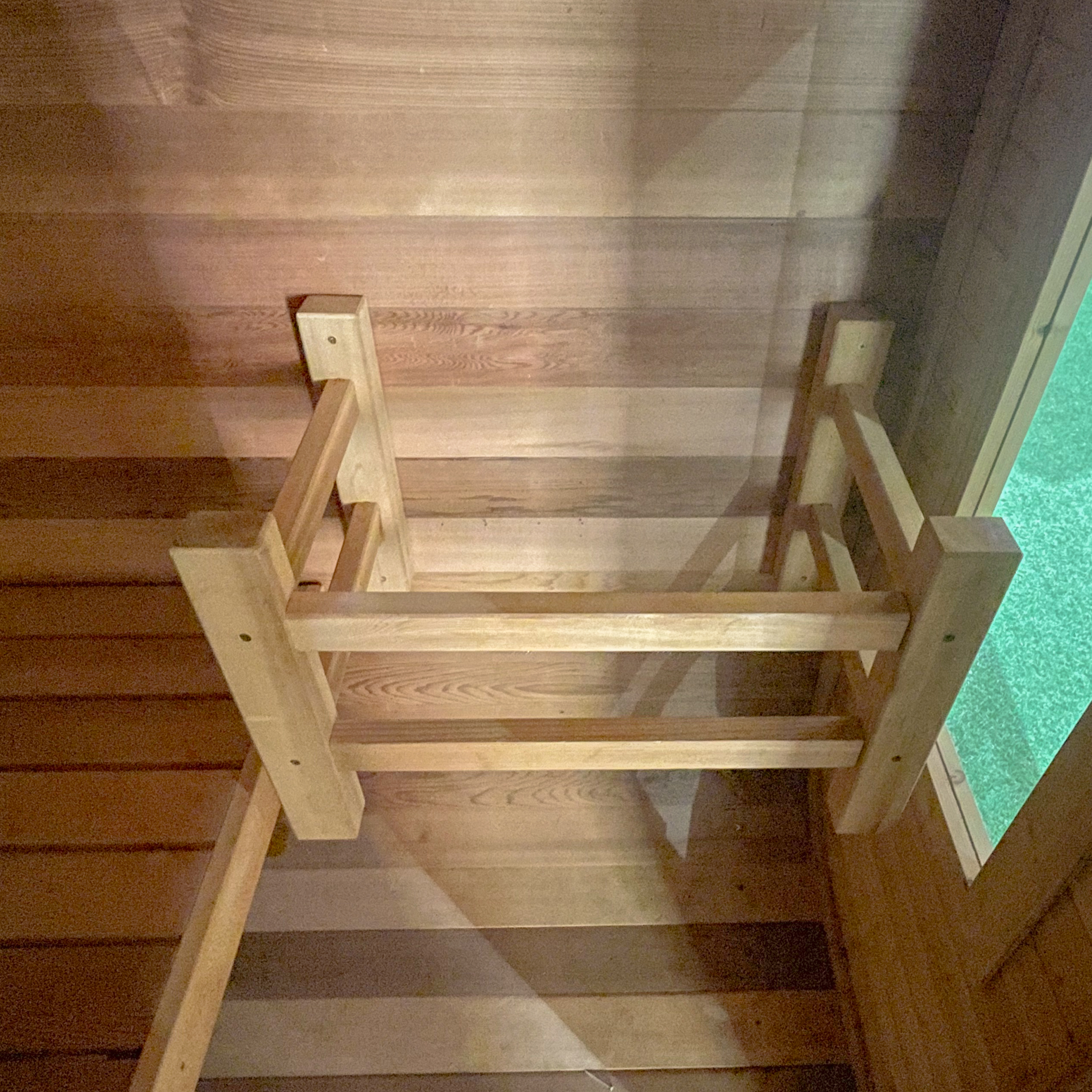 AXI Cube Outdoor Sauna Thermowood XL 4-8 Persons - excl. Sauna Heater