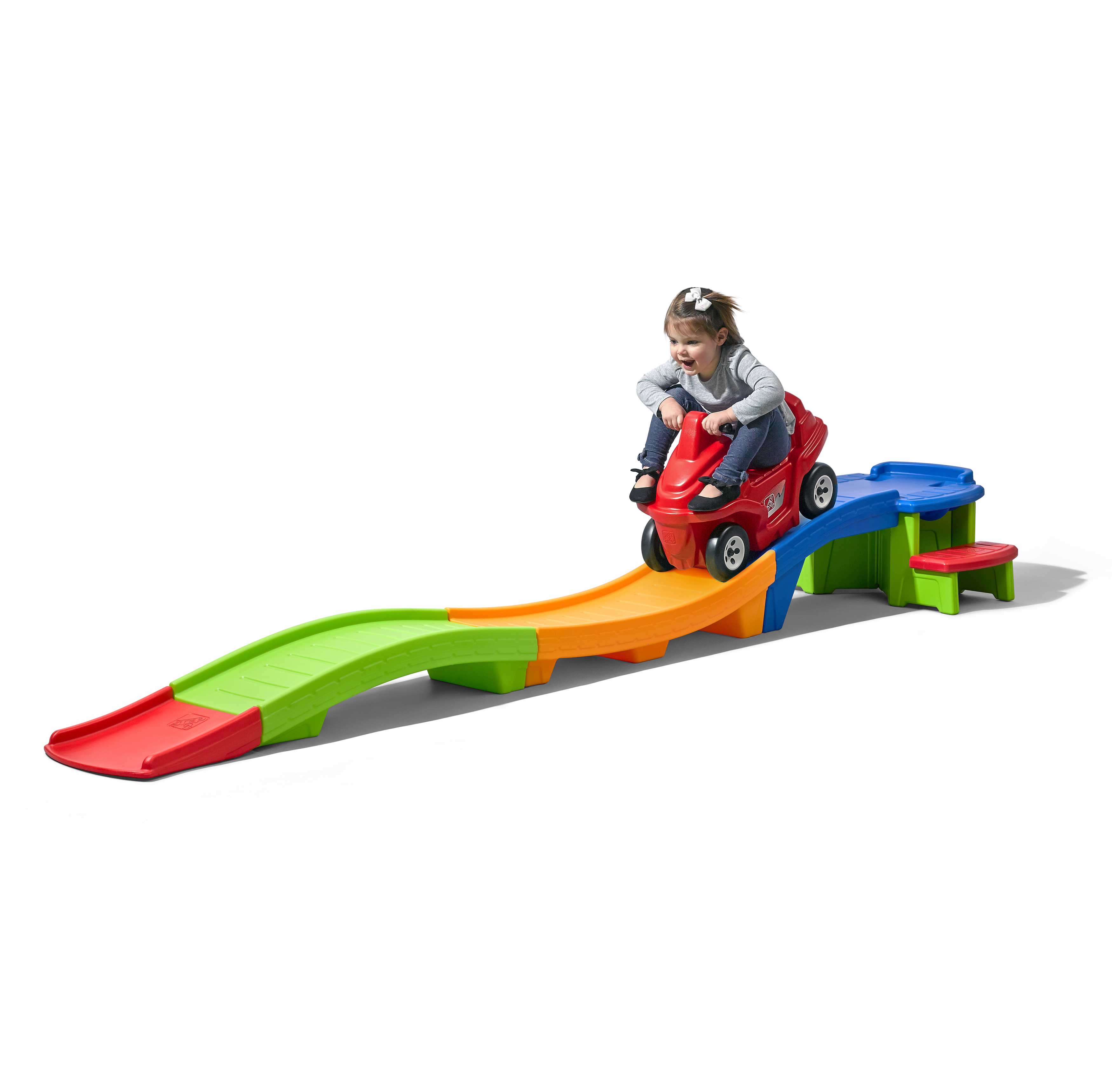 Step2 Up & Down Roller Coaster Rapid Ride & Hide Edition