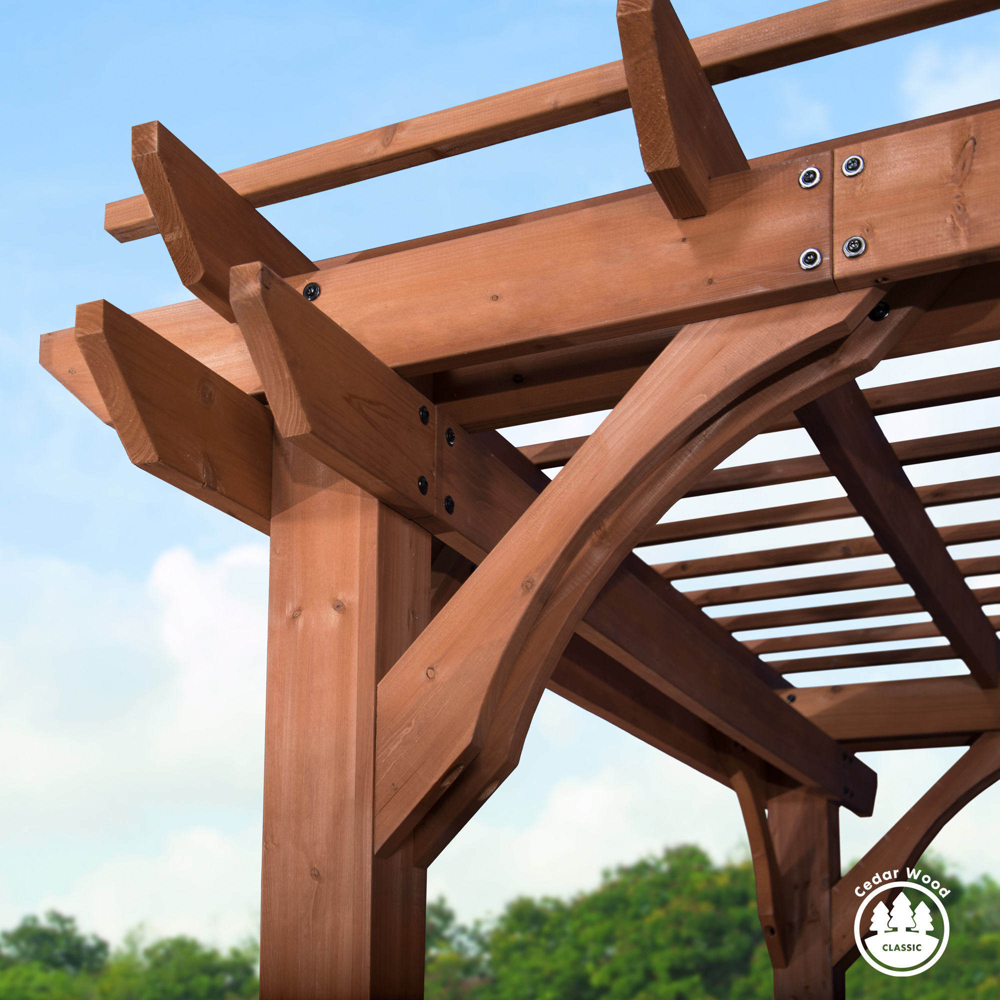 Backyard Discovery Wooden Pergola 305 x 426 cm