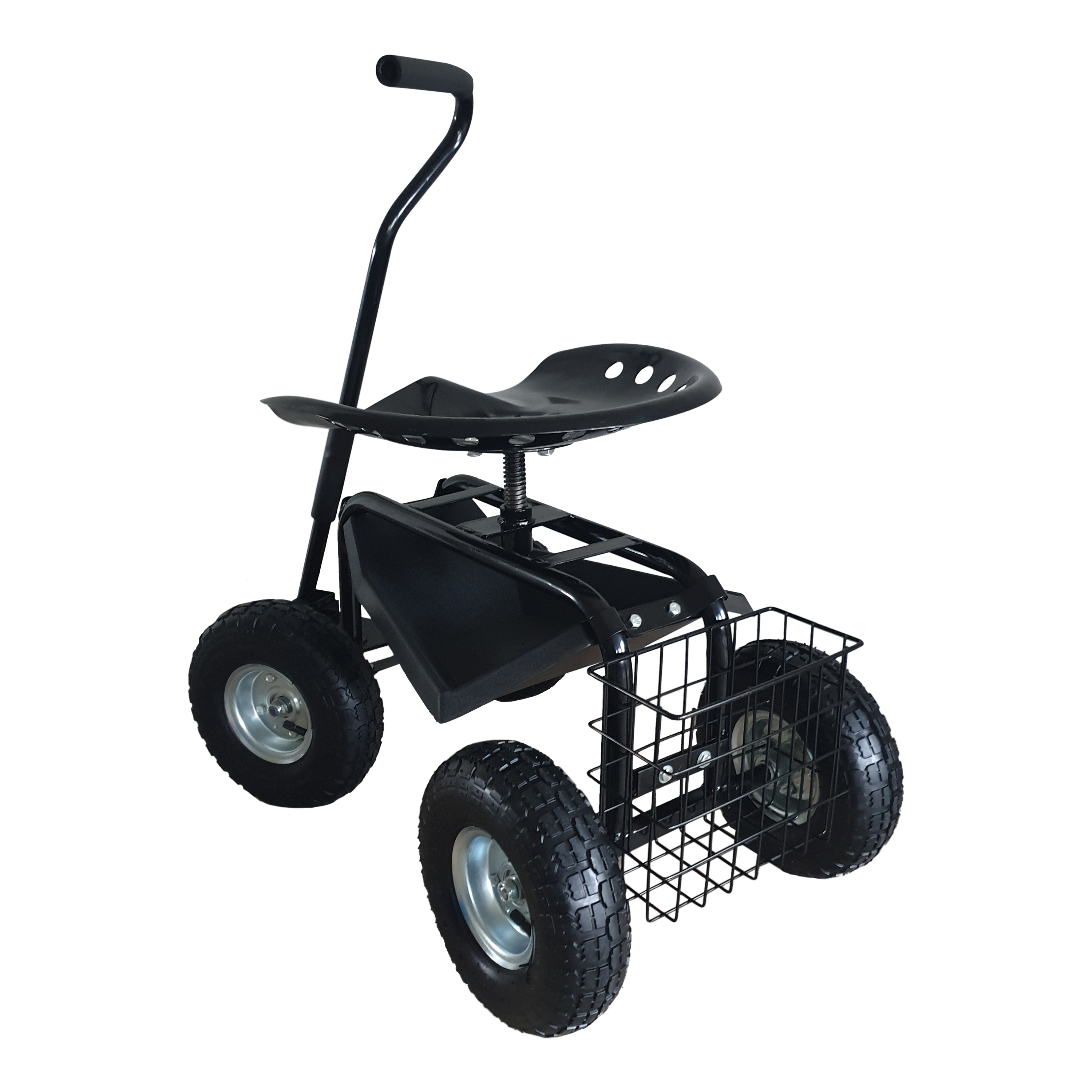 AXI AG22 Rolling Garden Seat - Black