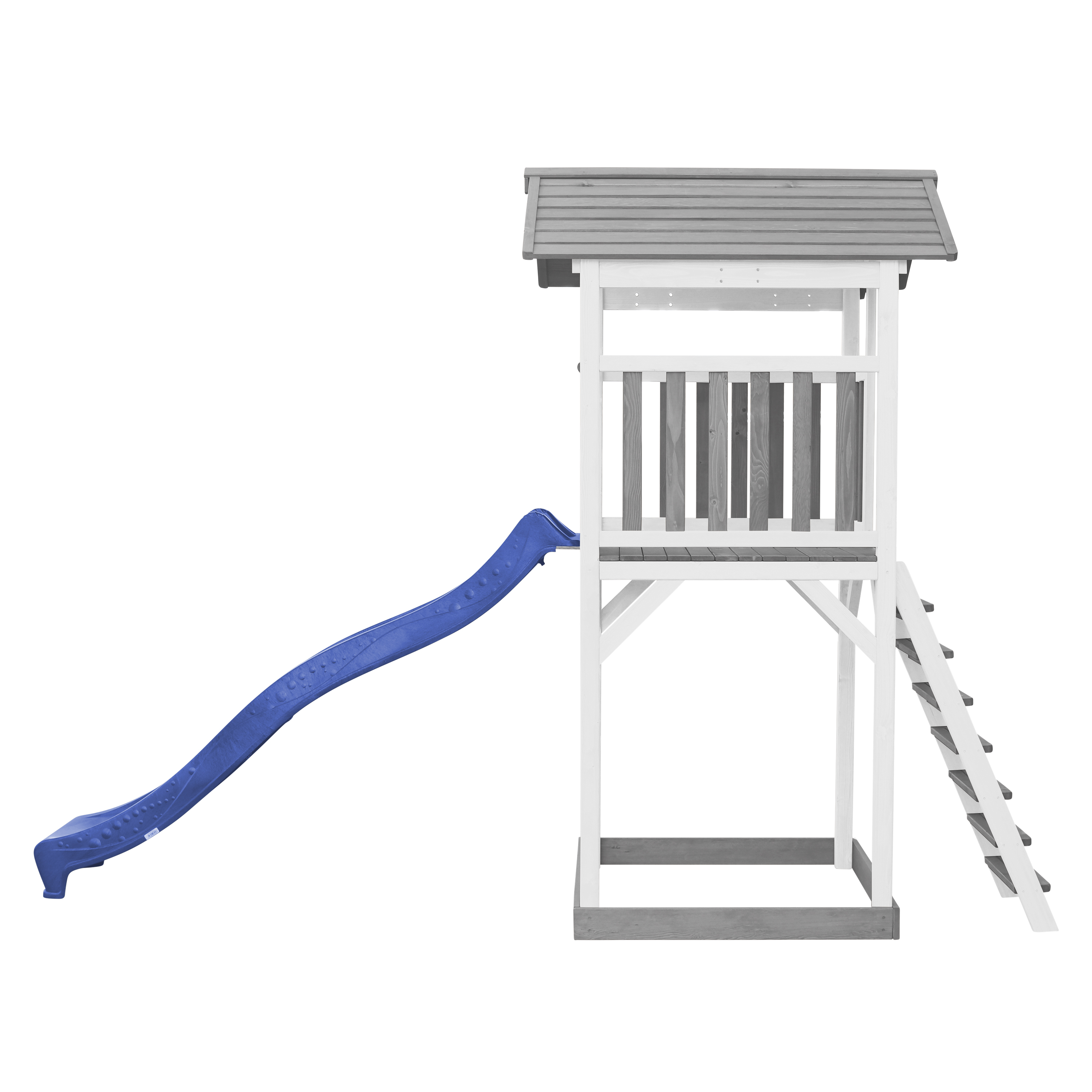 AXI Beach Tower Grey/White - Blue Slide