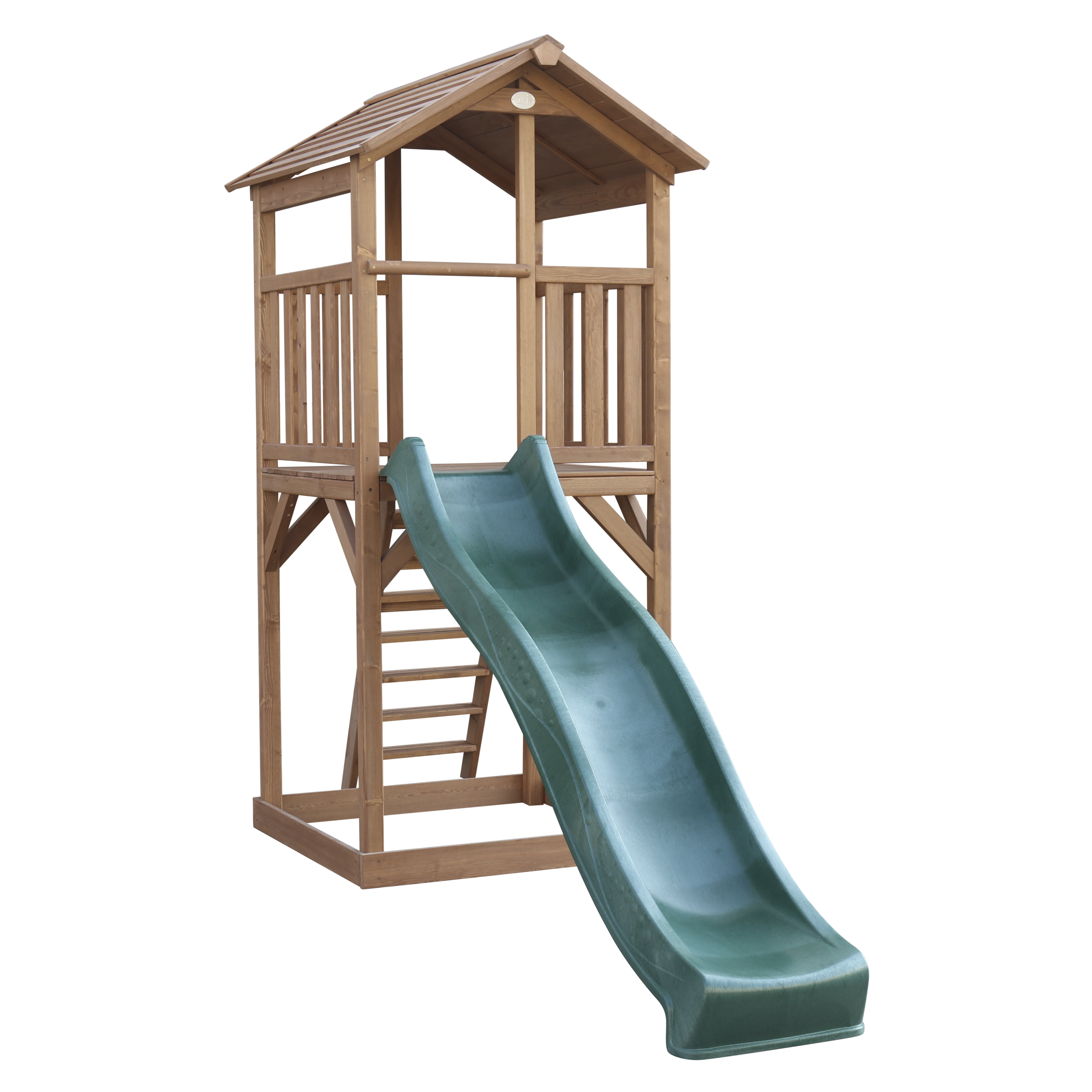 AXI Beach Tower Brown - Green Slide
