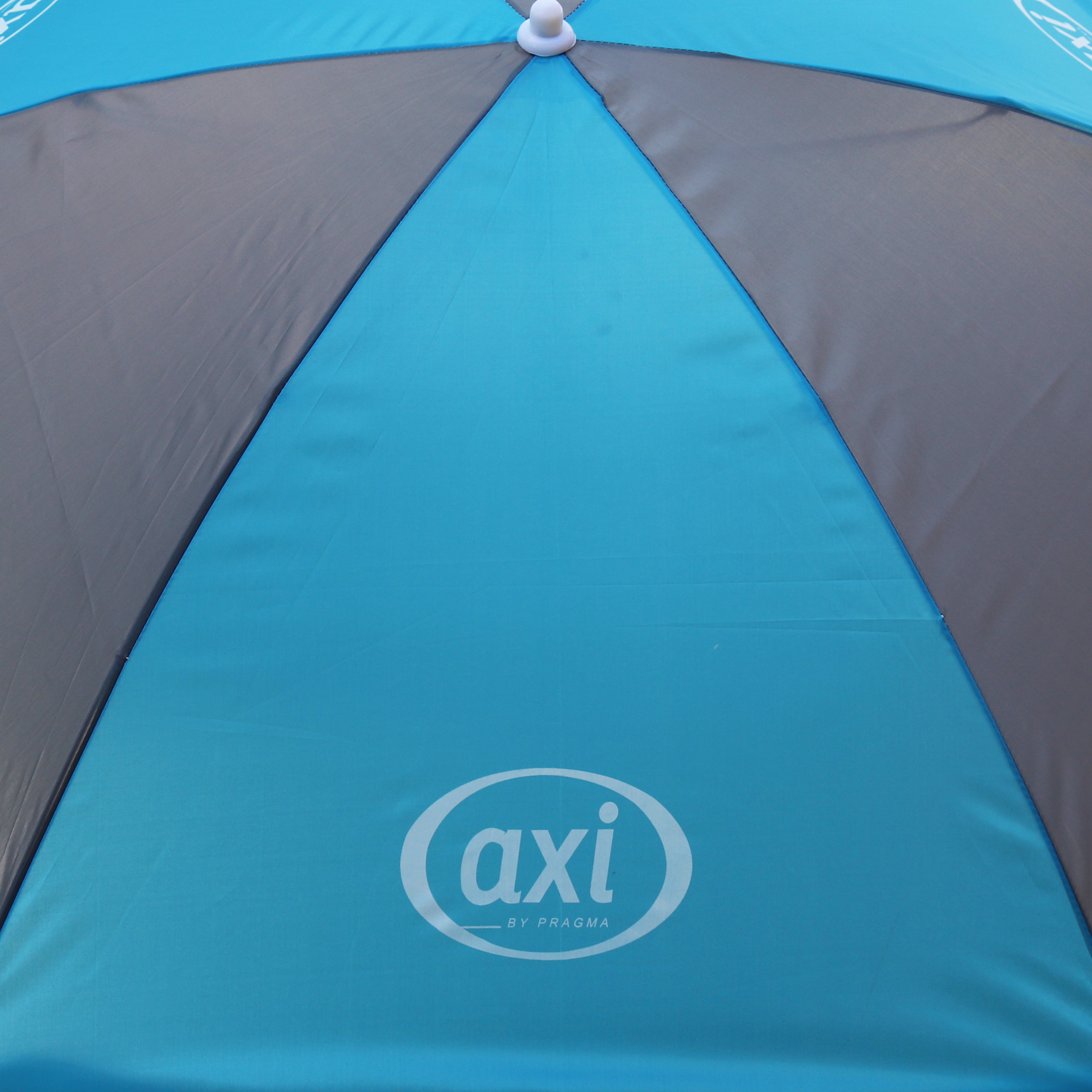 AXI Nick Picnic Table Anthracite/Grey - Umbrella Blue/Grey