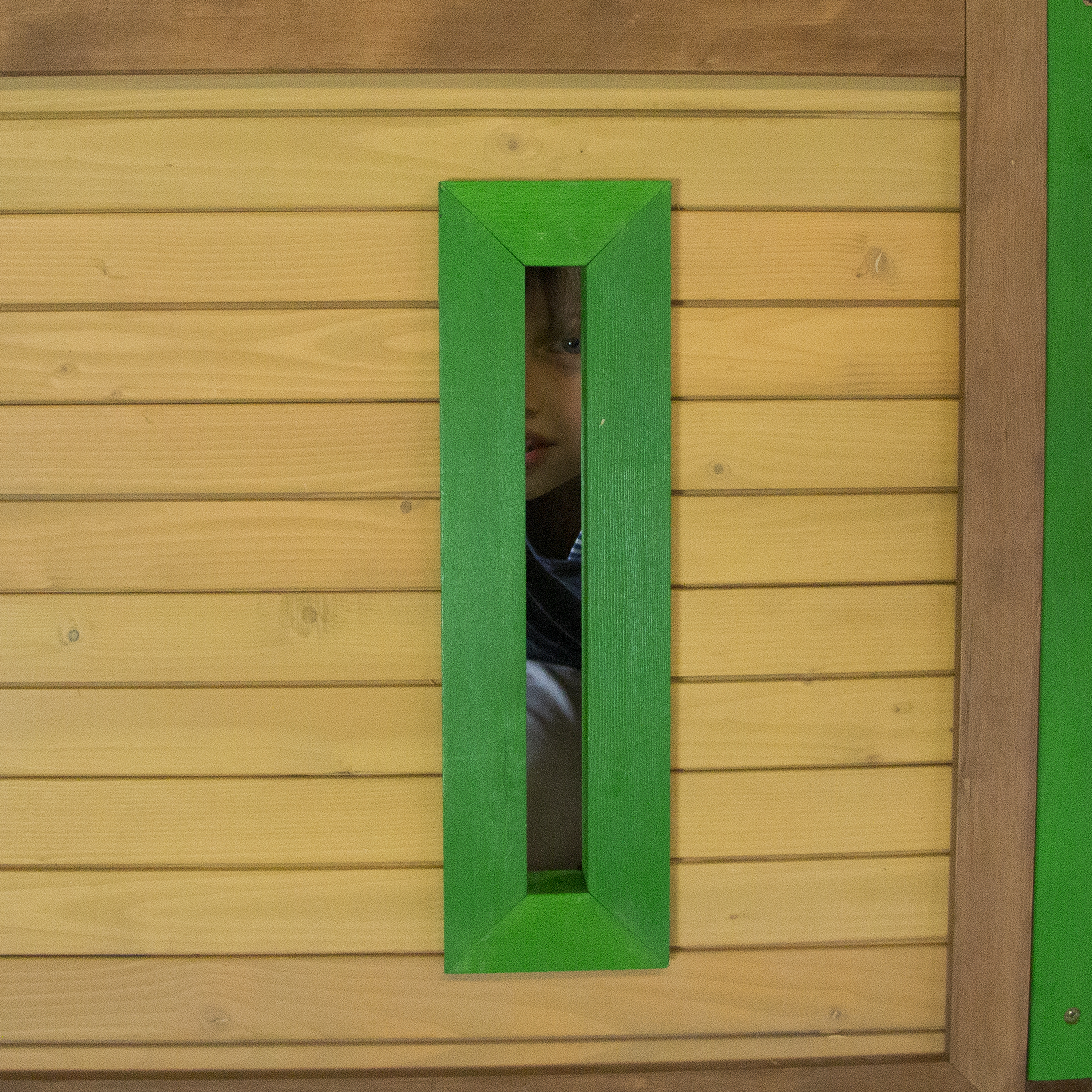 AXI Liam Playhouse Brown/Green - White Slide