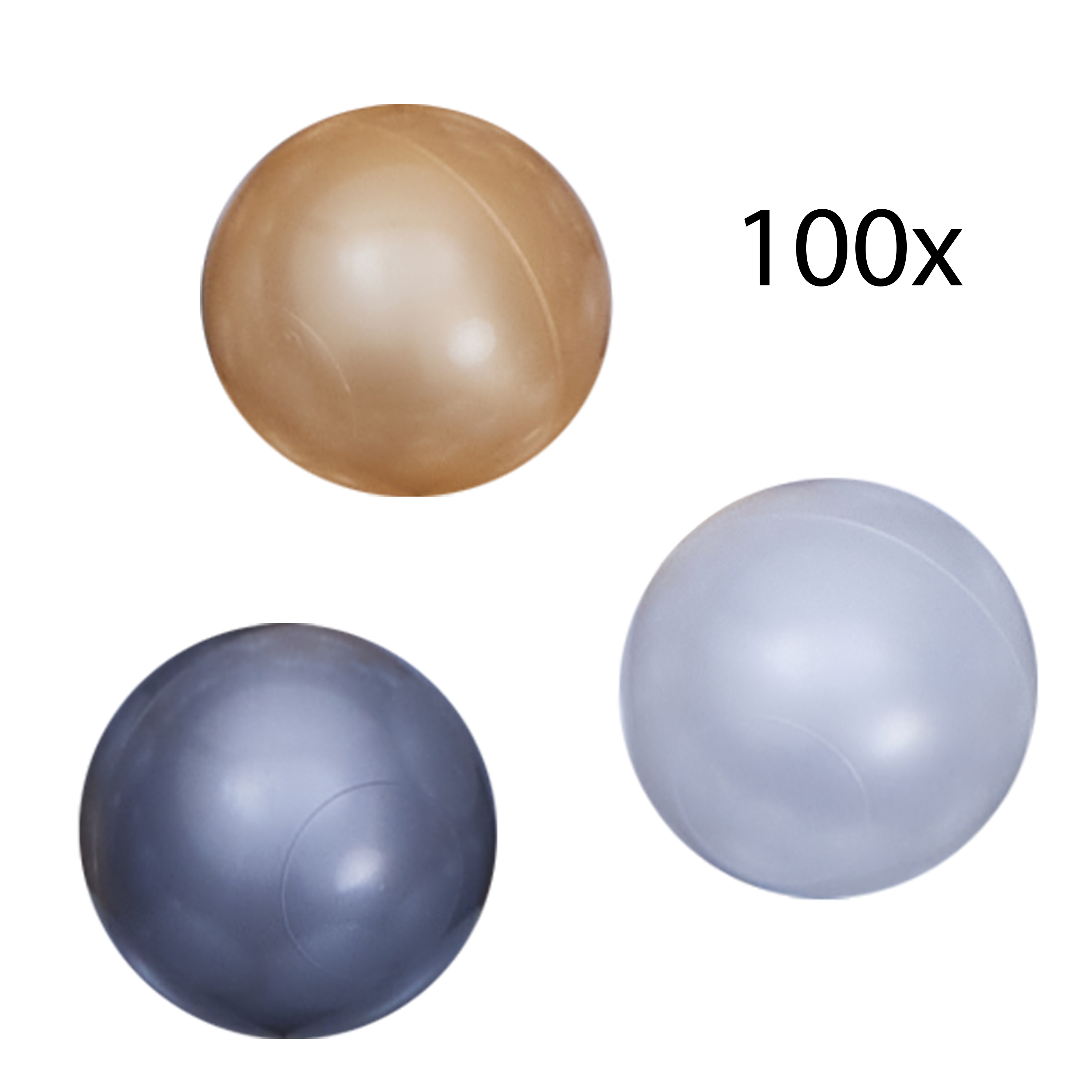 Sunny Boaz Ballpit incl. 260 balls - Grey