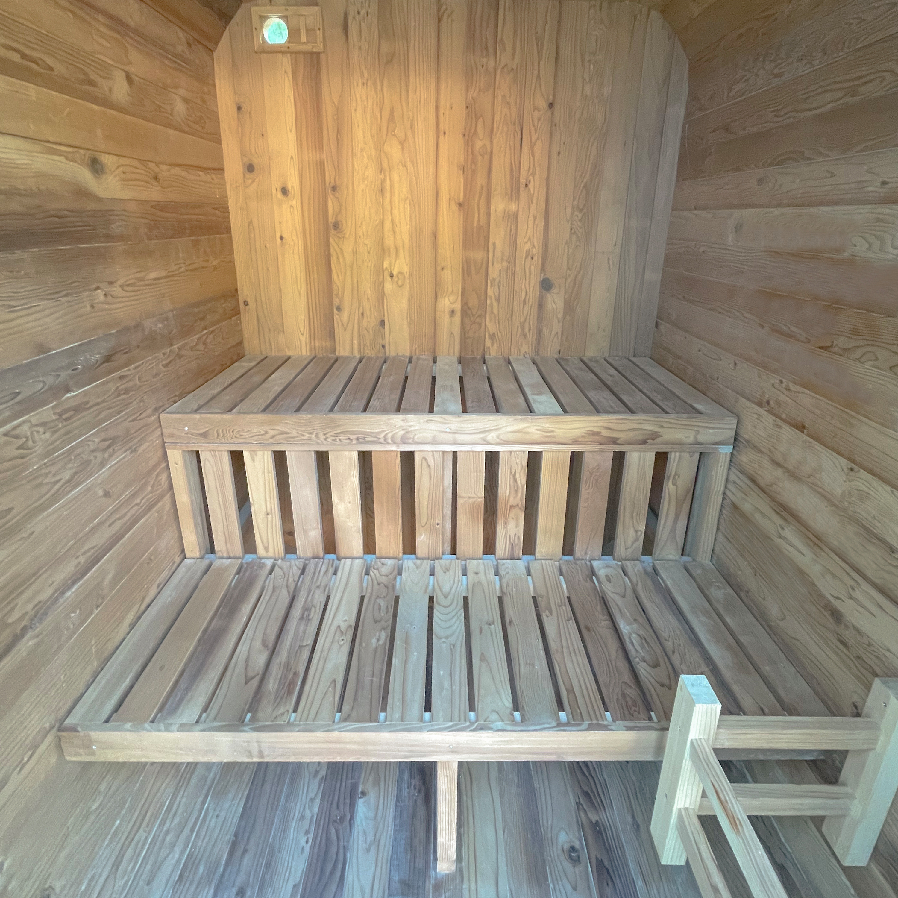 AXI Cube Outdoor Sauna Thermowood 2-4 Persons - excl. Sauna Heater