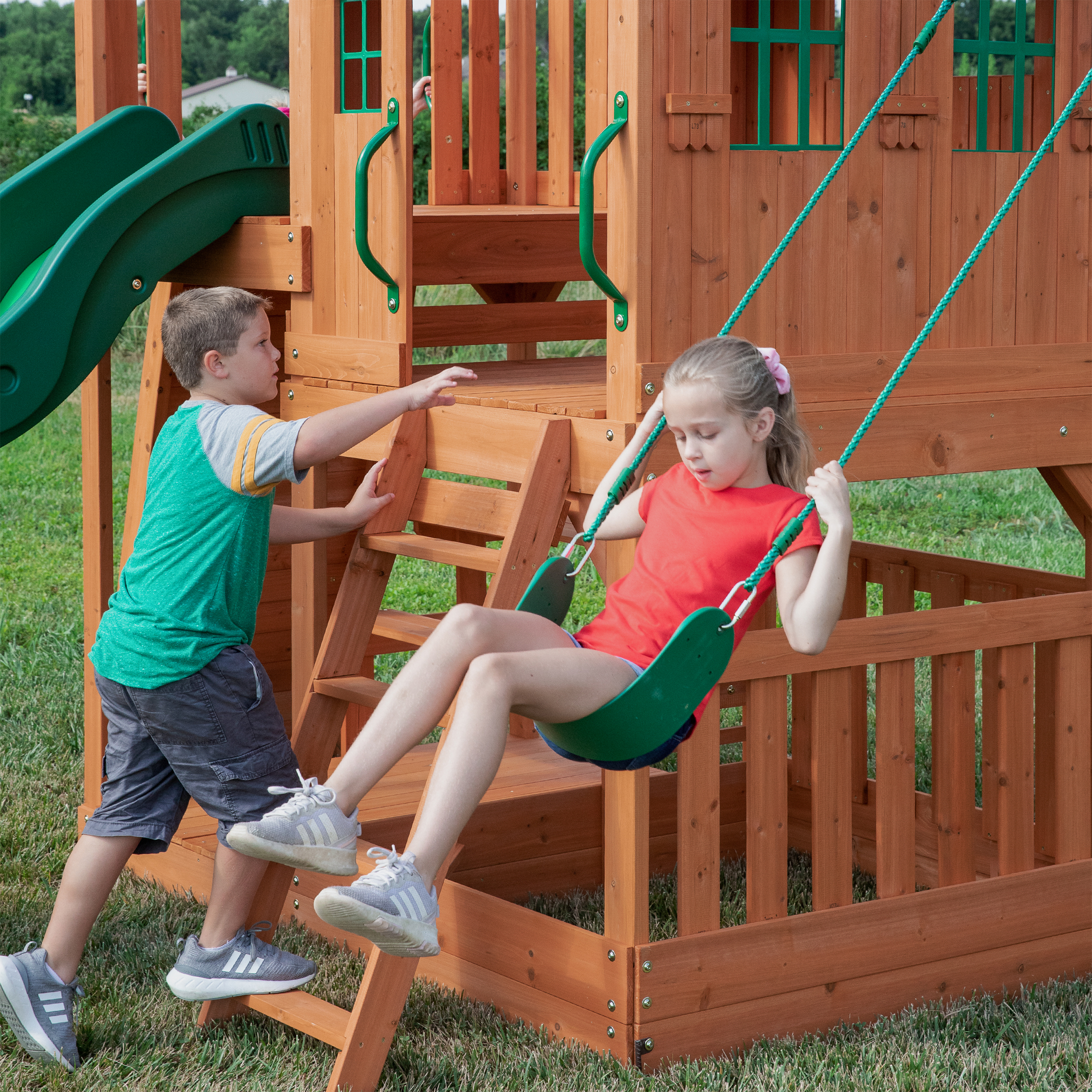 Backyard Discovery Hill Crest Climbing Frame