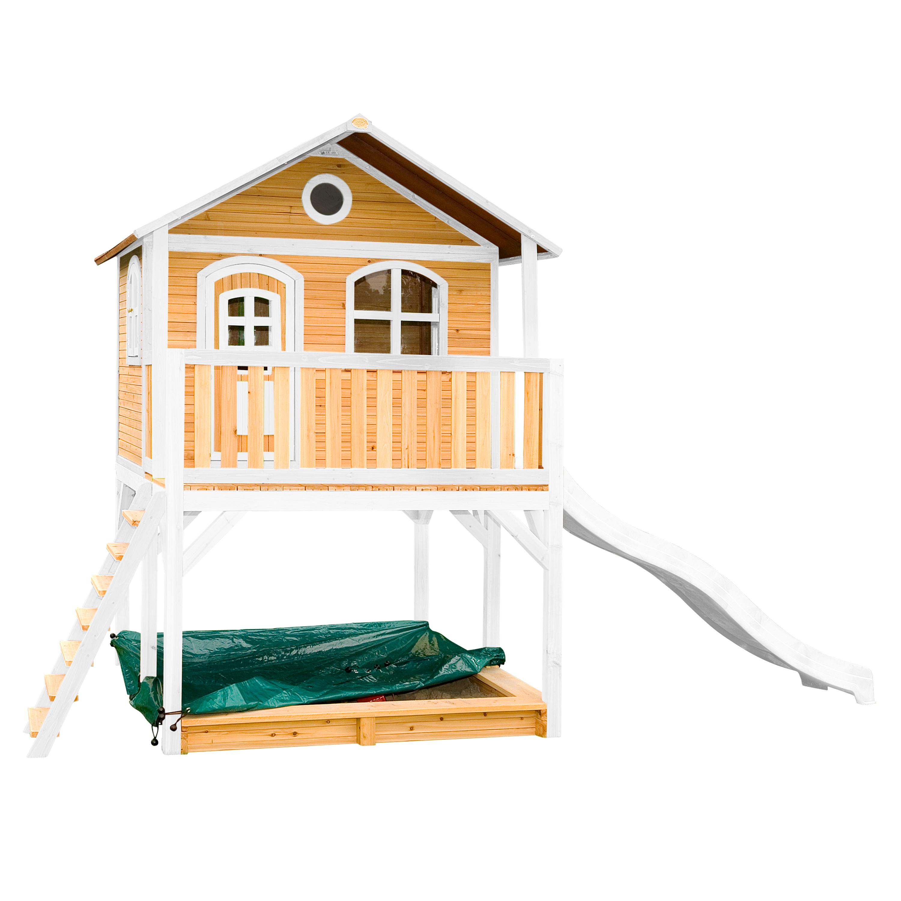 AXI Marc Playhouse Brown/White - White Slide