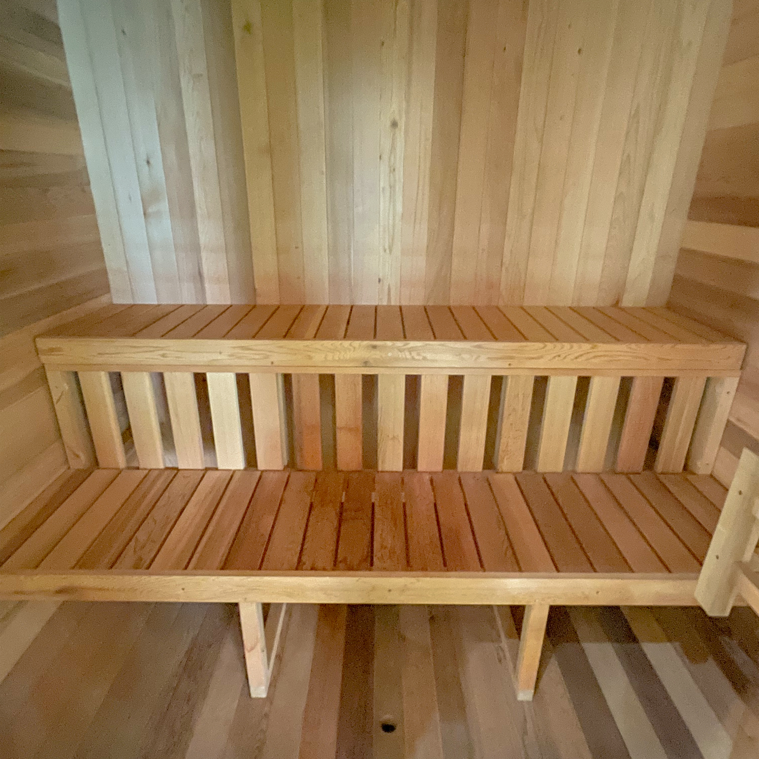 AXI Cube Outdoor Sauna Thermowood XL 4-8 Persons - excl. Sauna Heater