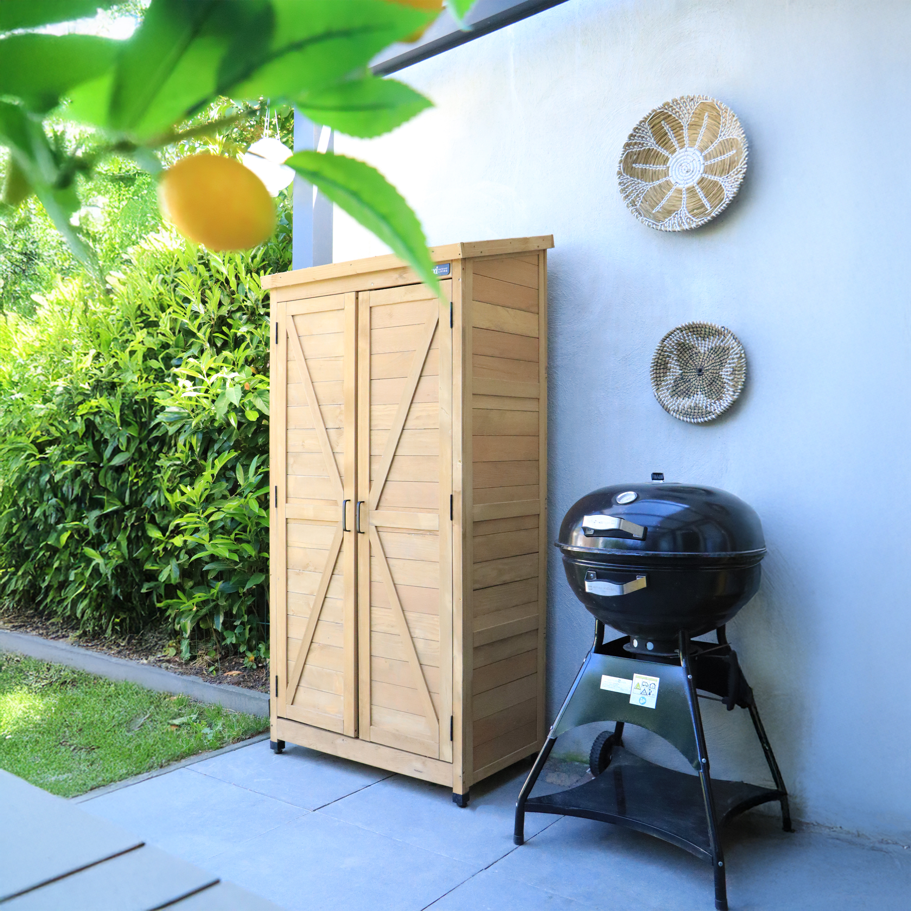 AXI Hugo Storage Cabinet Brown
