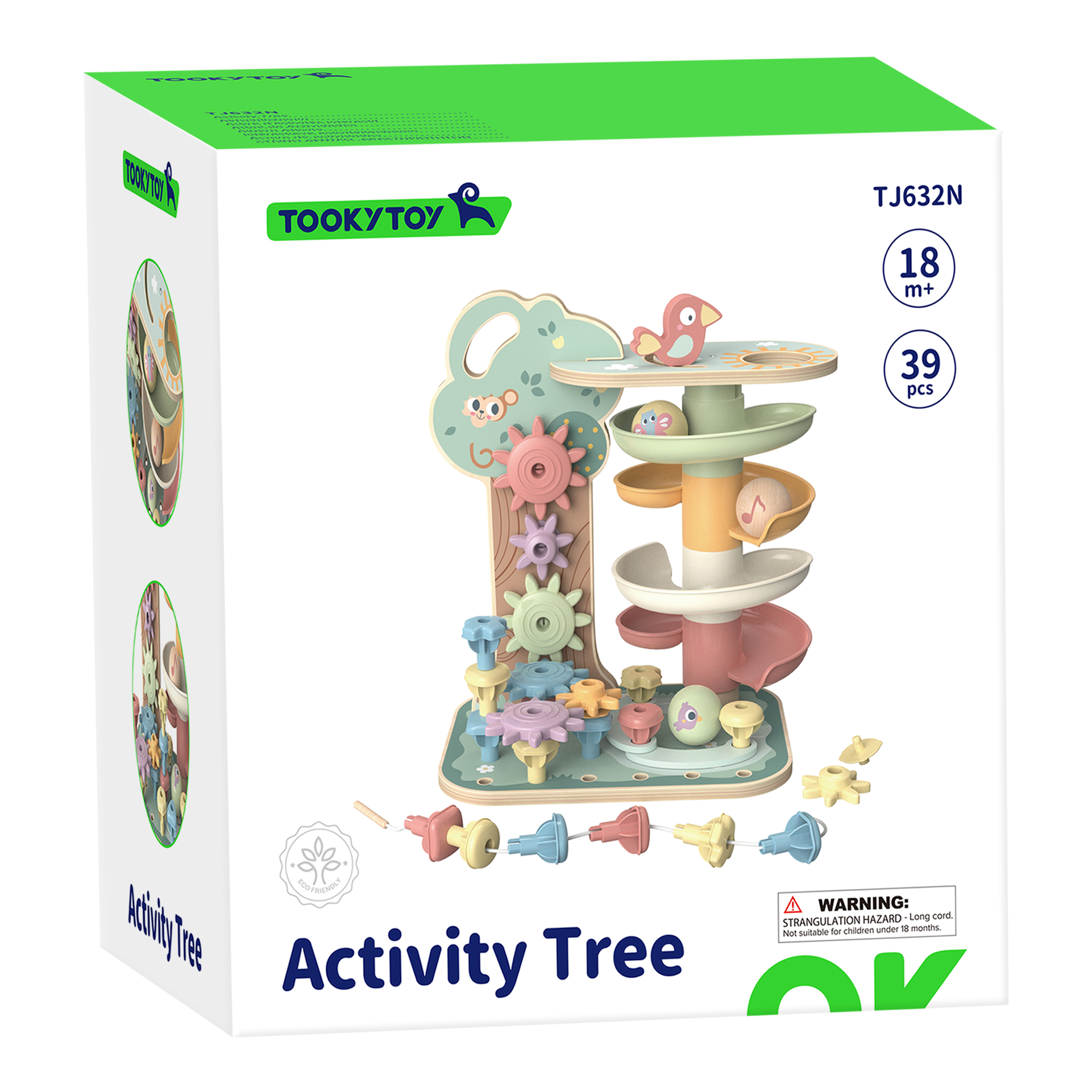 Tooky Toy Animal Marble Track