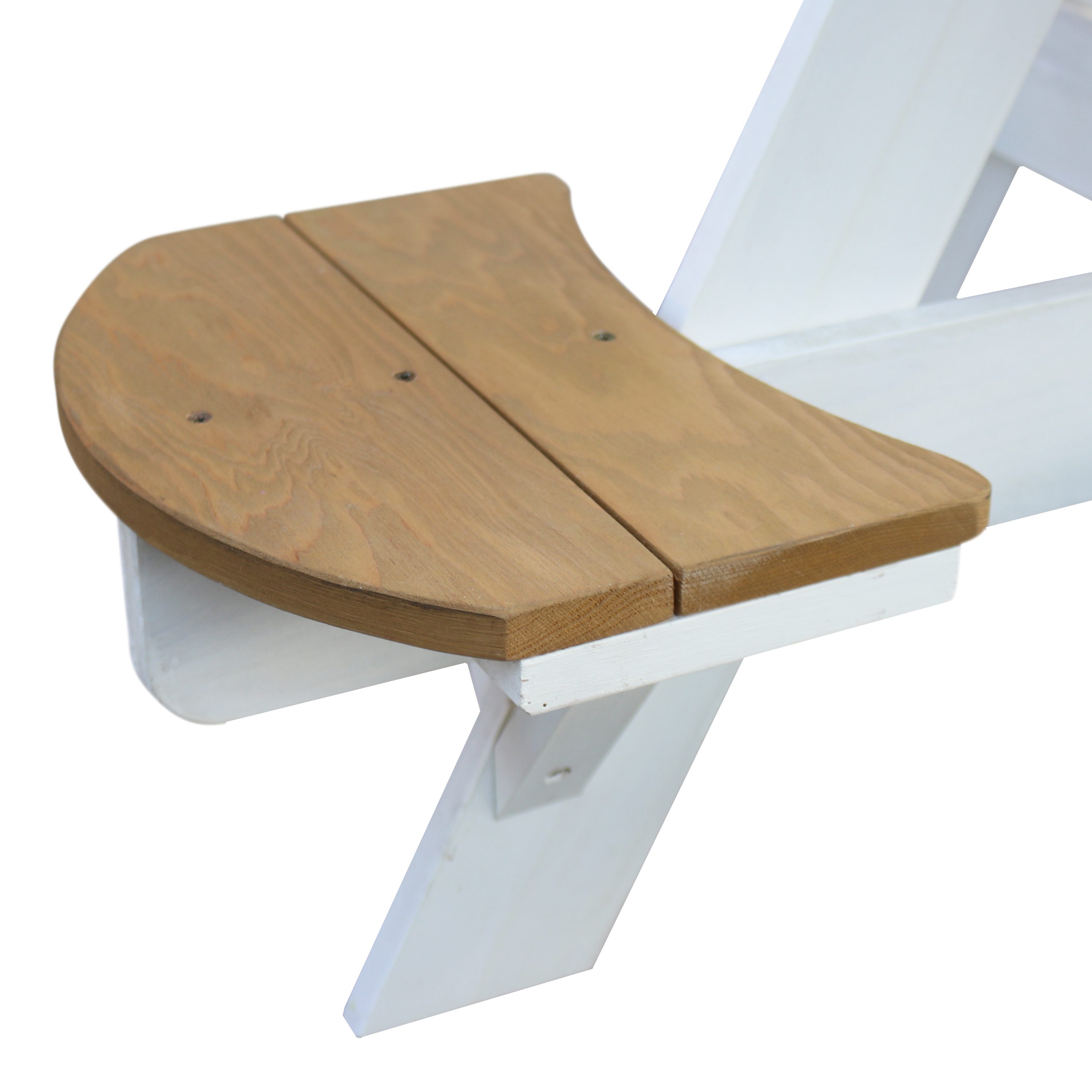 AXI UFO Picnic Table Round - Brown/White