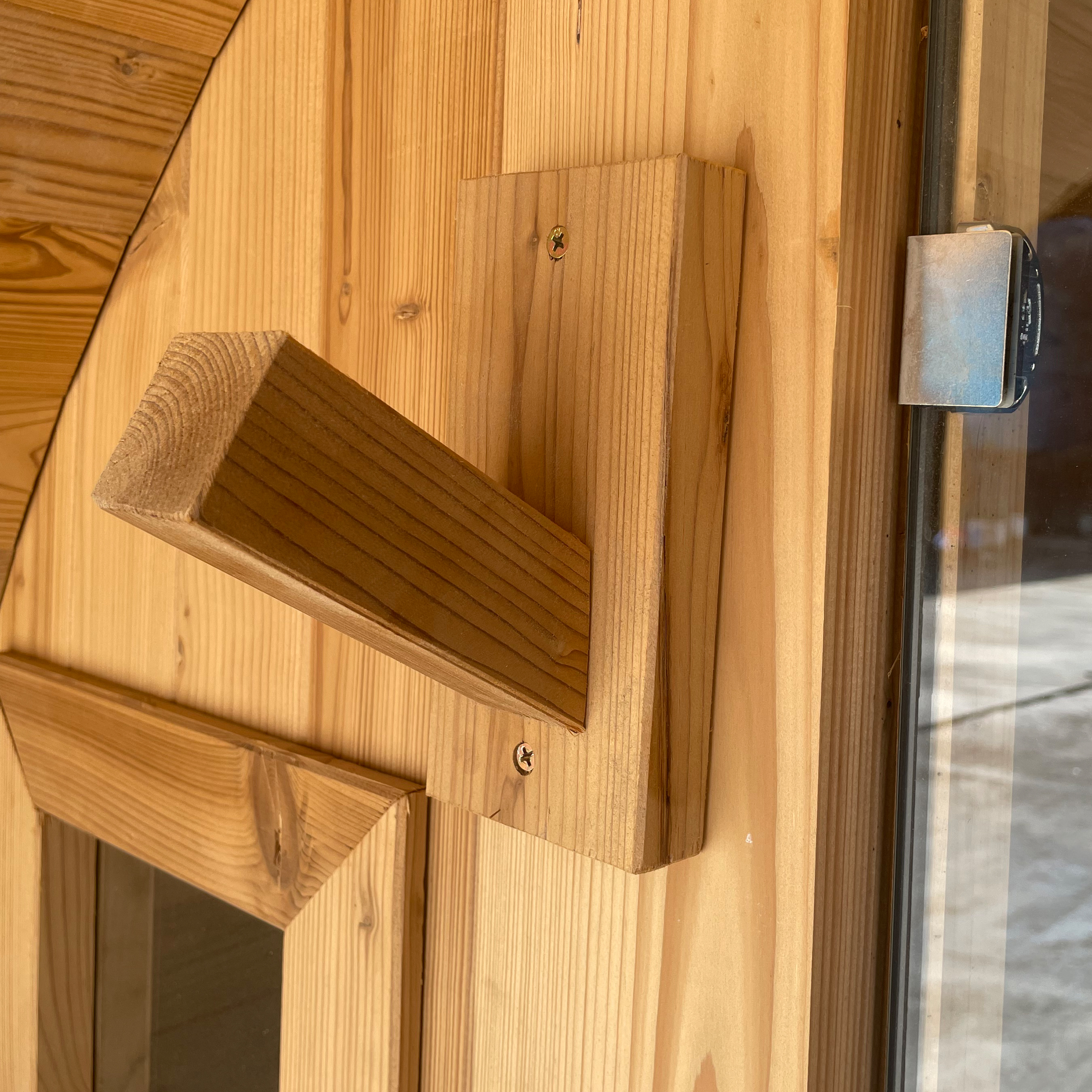 AXI Barrel Outdoor Sauna Thermowood 4-6 Persons - excl. Sauna Heater