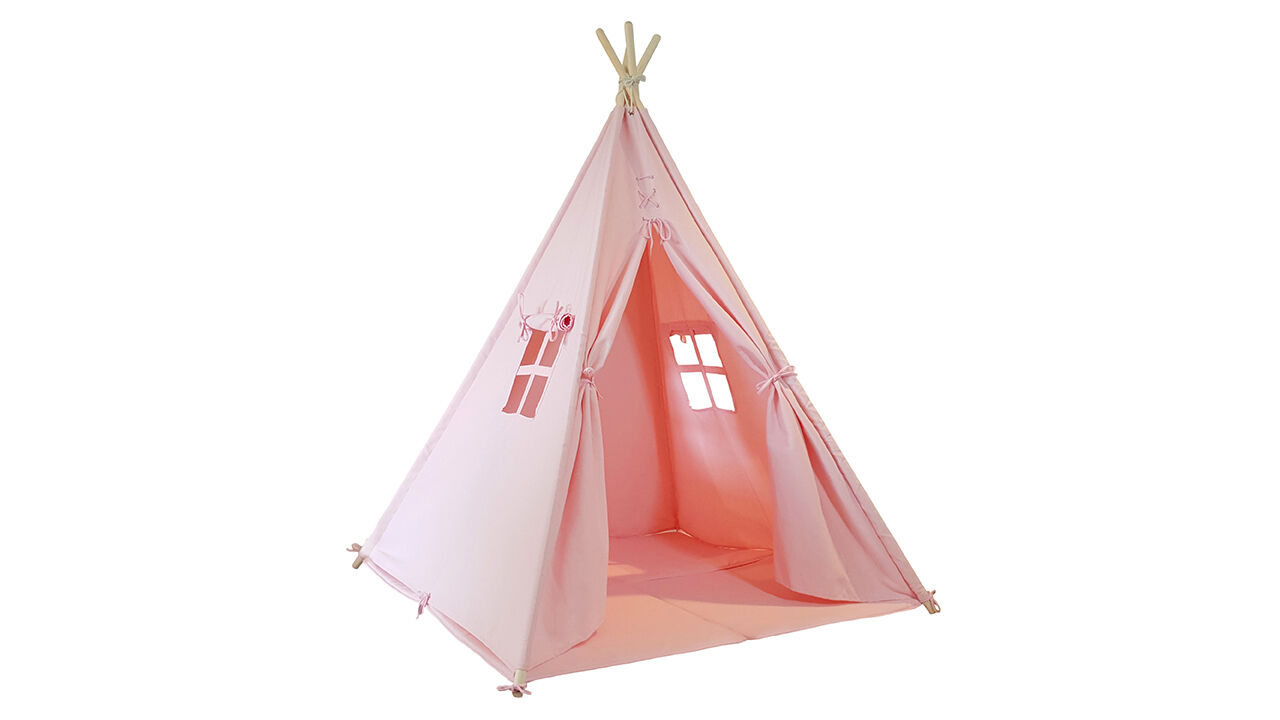 Thumbnail Sunny Alba Tipi Speeltent Pastel Roze - Kindertent