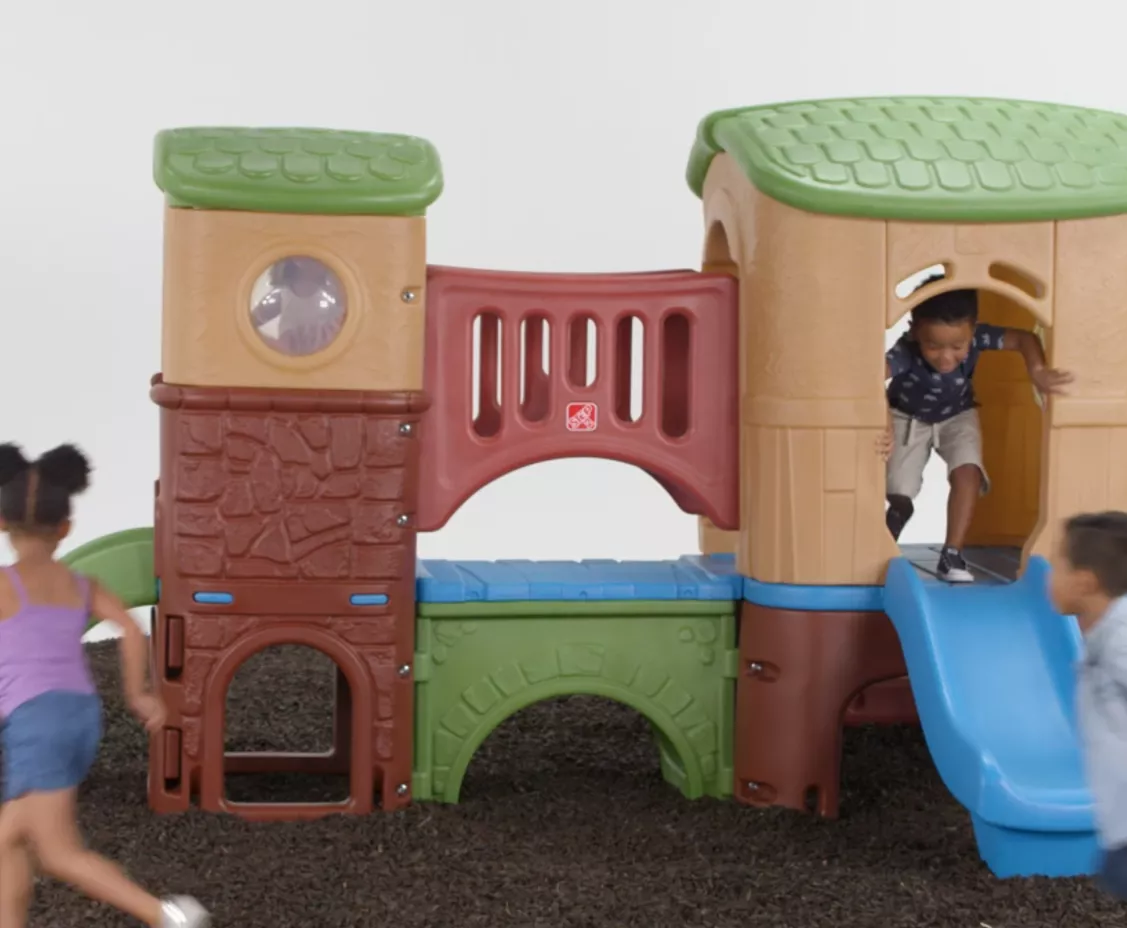 Step2 Clubhouse Climber Multikleur Speelhuis - Speeltoestel van kunststof