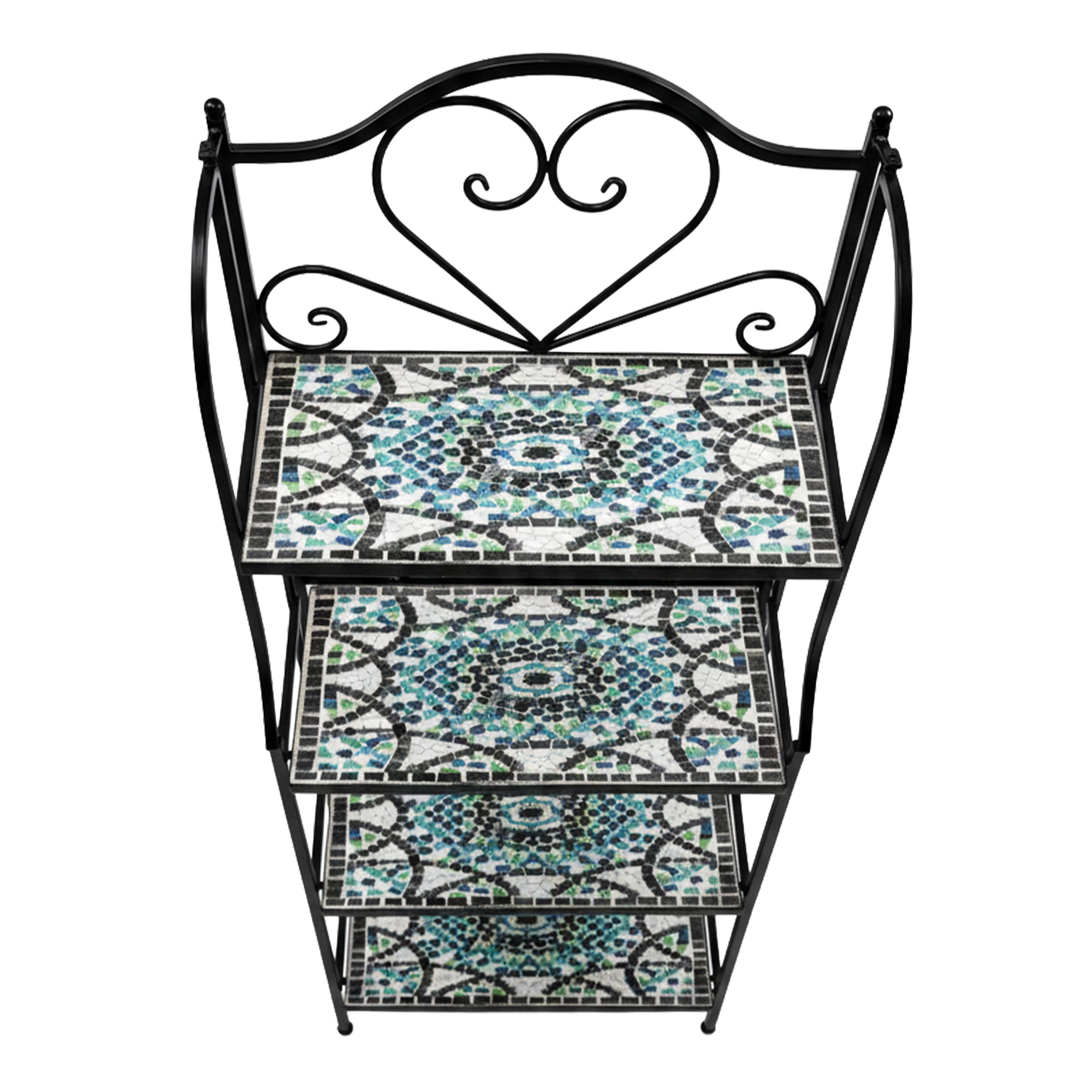 AXI Cleo Metal Plant Stand Mosaic Multicolour