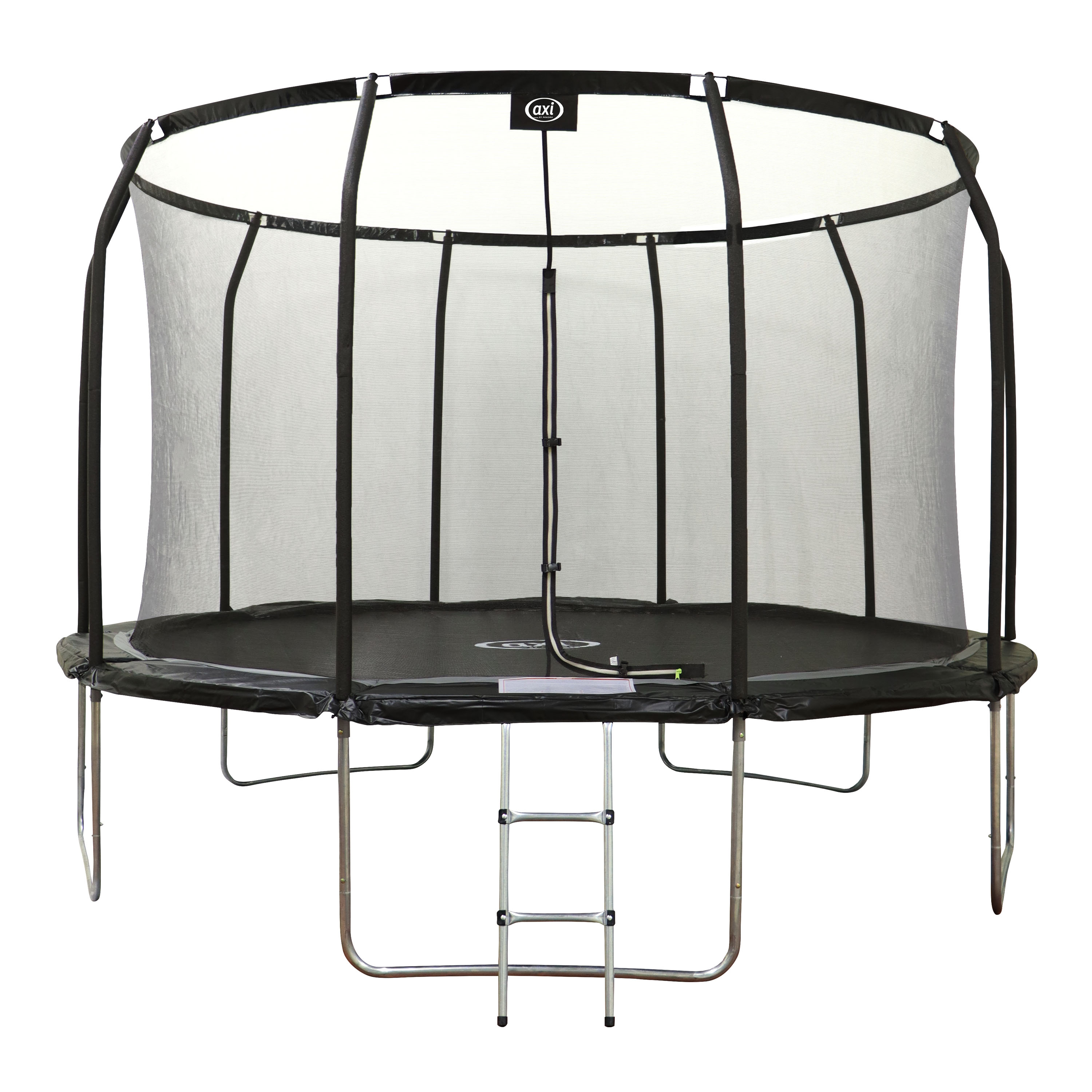 AXI Houston Trampoline Ø 366 cm with ladder – Onground – Black
