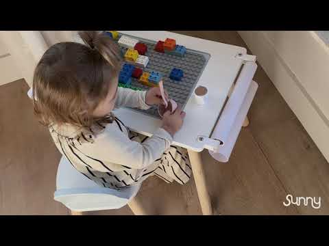 Mesa de juegos Sunny Pip con silla