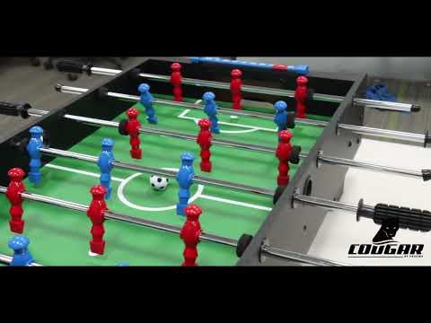 Mesa de futbolín Cougar Mini 3 ft Negro