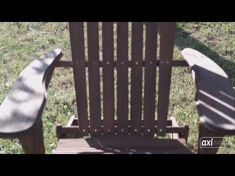 AXI Axela silla Adirondack plegable con plegable café
