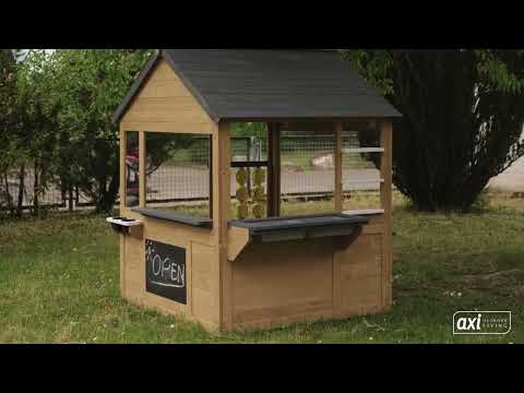 AXI Lynn Casita de juegos marrón/antracita