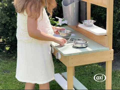 AXI Puck Cocina de arena y agua Marrón/verde