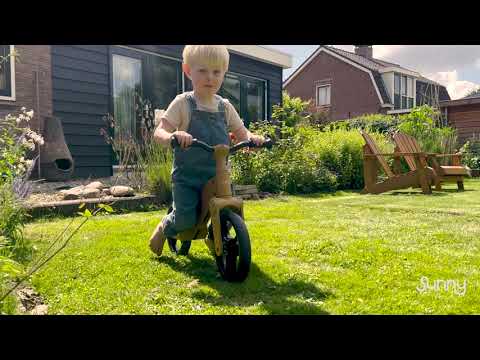 Sunny Balance Bike 2000 Bicicleta sin pedales de madera